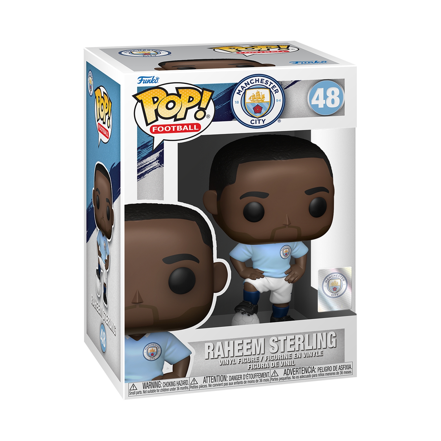 Funko Pop! Football:Manchester City-Raheem Sterling - Image 12