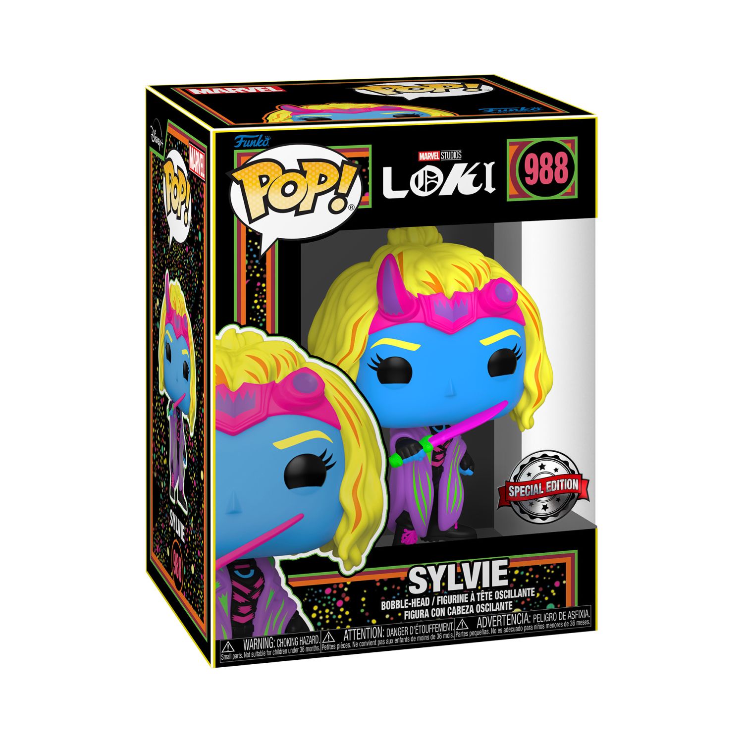 Funko Pop!: Marvel Loki-Sylvie (Special Edition Blacklight) - Image 11