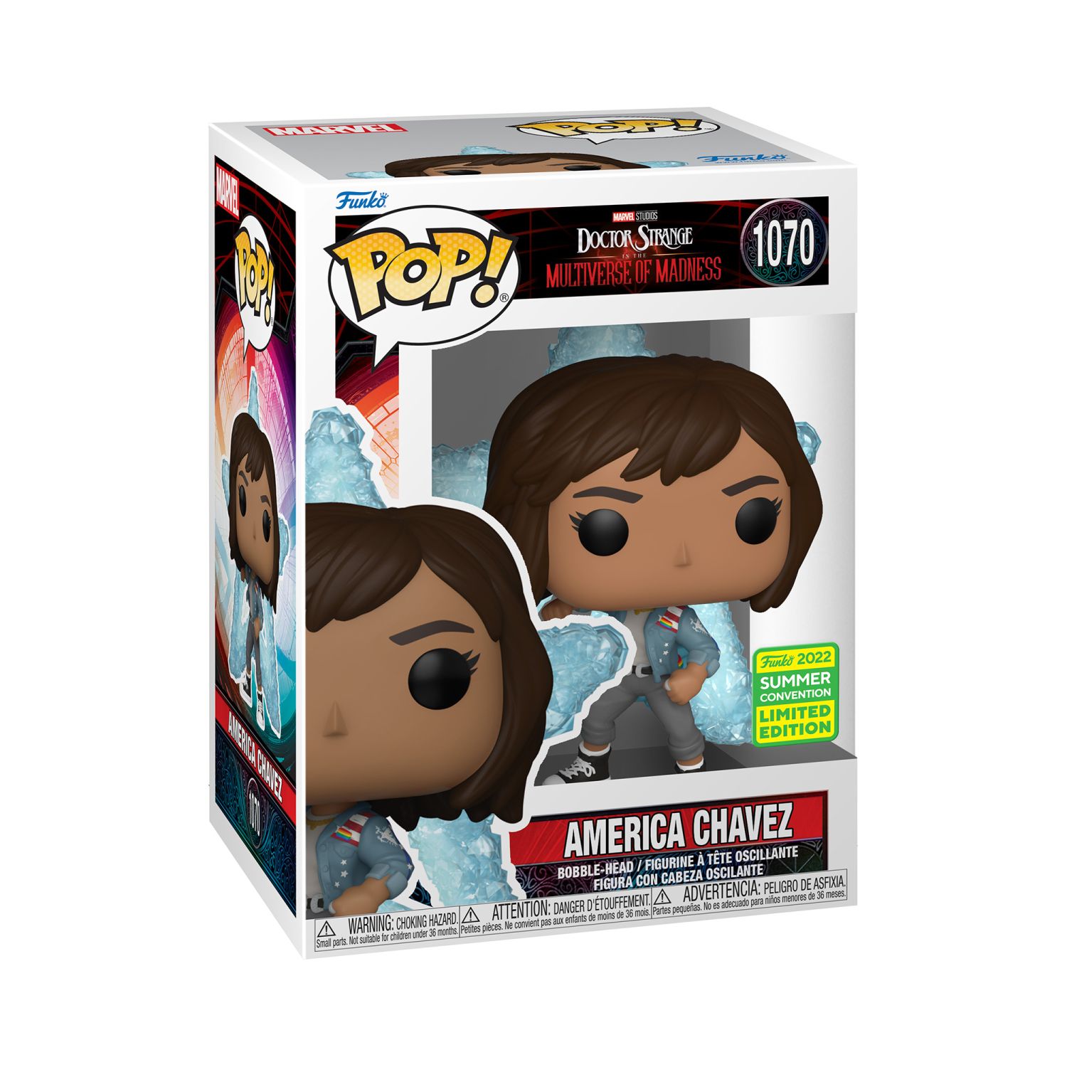 Funko Pop! Marvel: Doctor Strange In The Multiverse Of Madness - America Chavez (Summer Convention 2022) - Image 11
