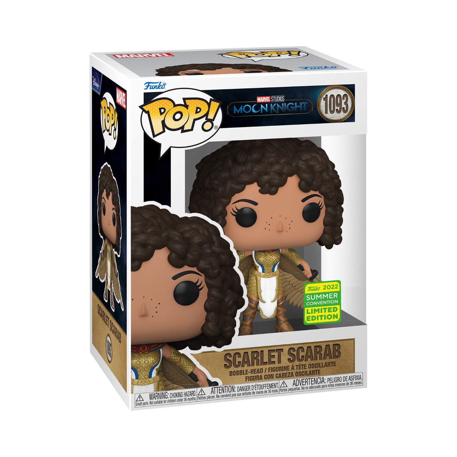 Funko Pop! Marvel: Moon Knight - Scarlet Scarab (Summer Convention 2022) - Image 13