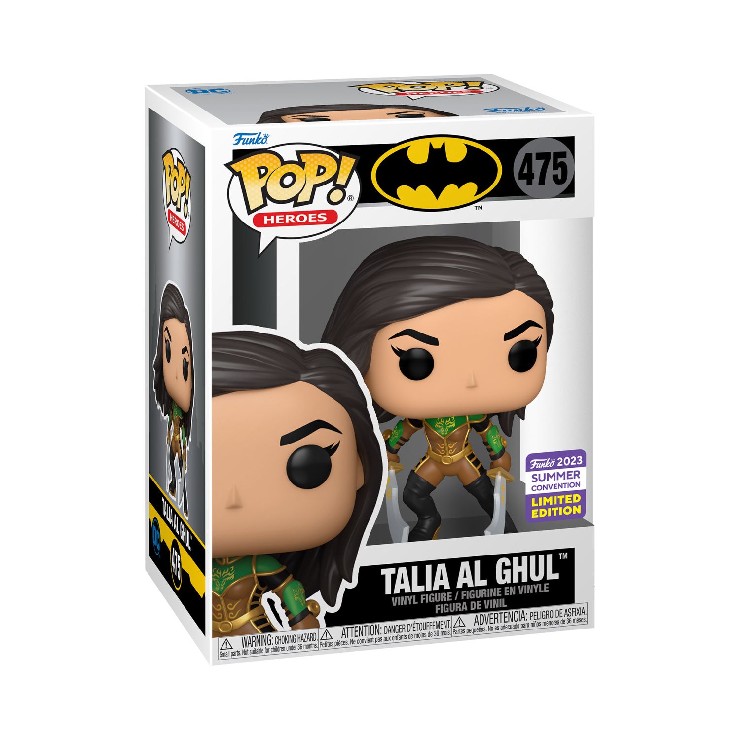 Funko Pop! Heroes: Batman - Talia Al Ghul (Funko 2023 Summer Convention Limited Edition) - Image 11