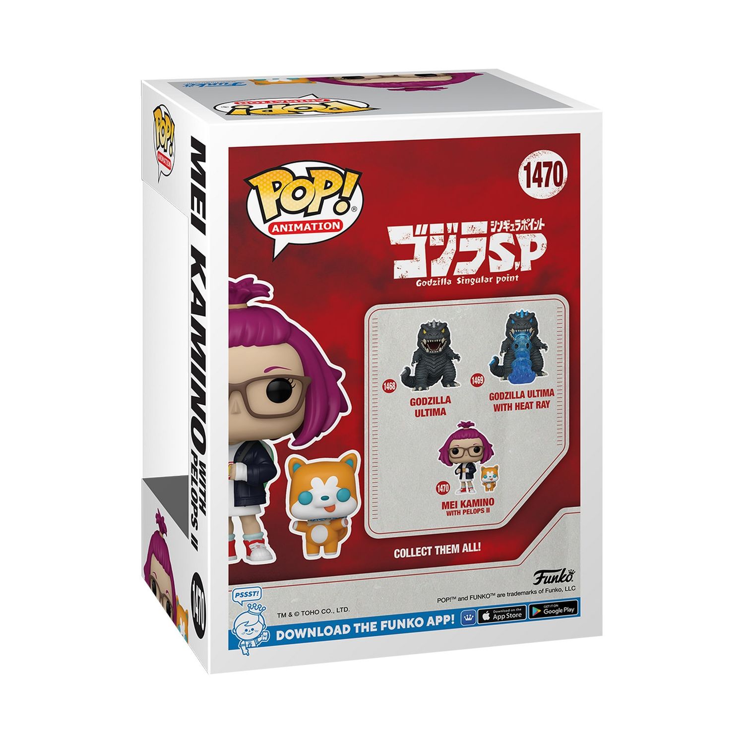 Funko Pop! Animation: Godzilla Singular - Mei Kamino With Pelops II - Image 26