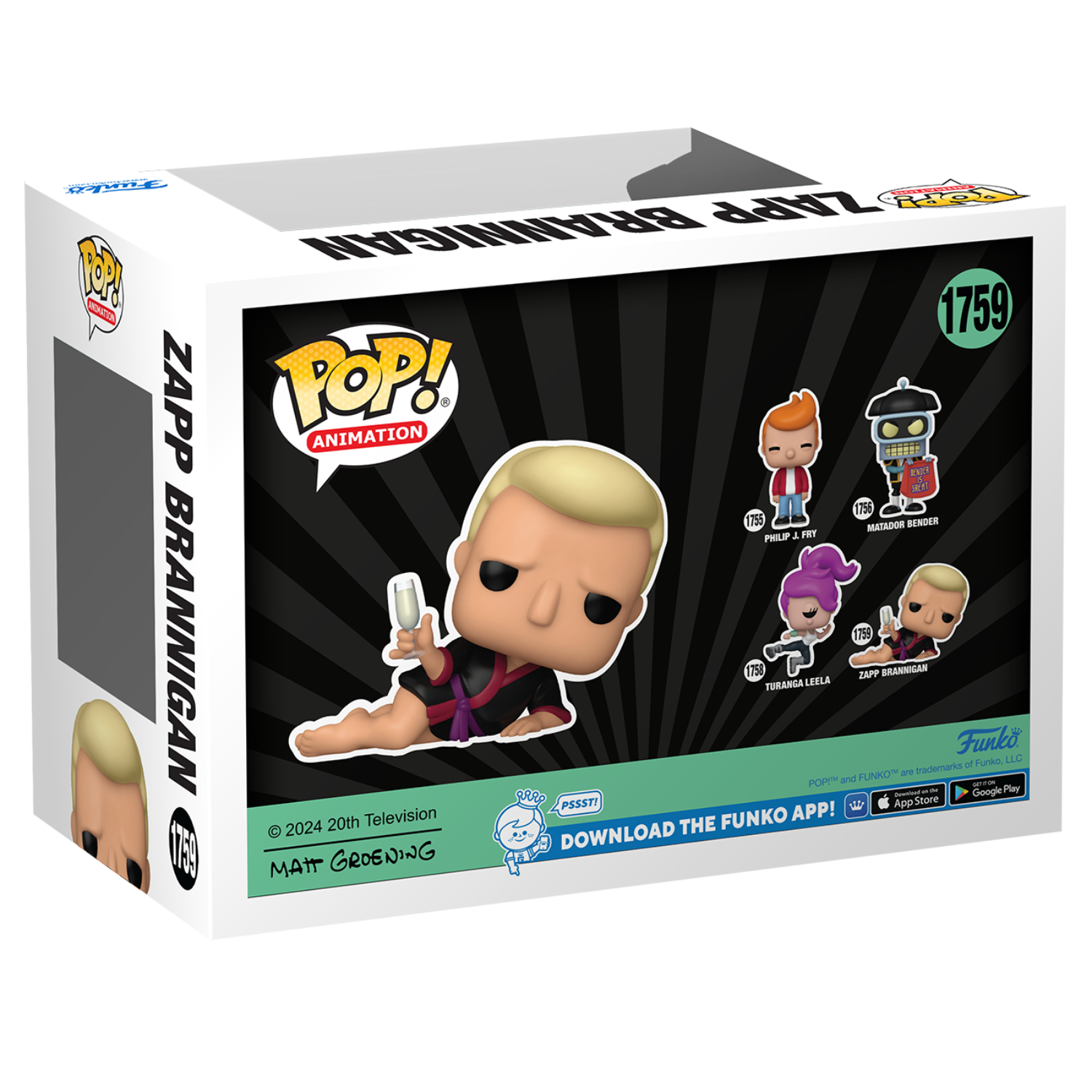 Funko Pop! Animation: Futurama - Zapp Brannigan - Image 20