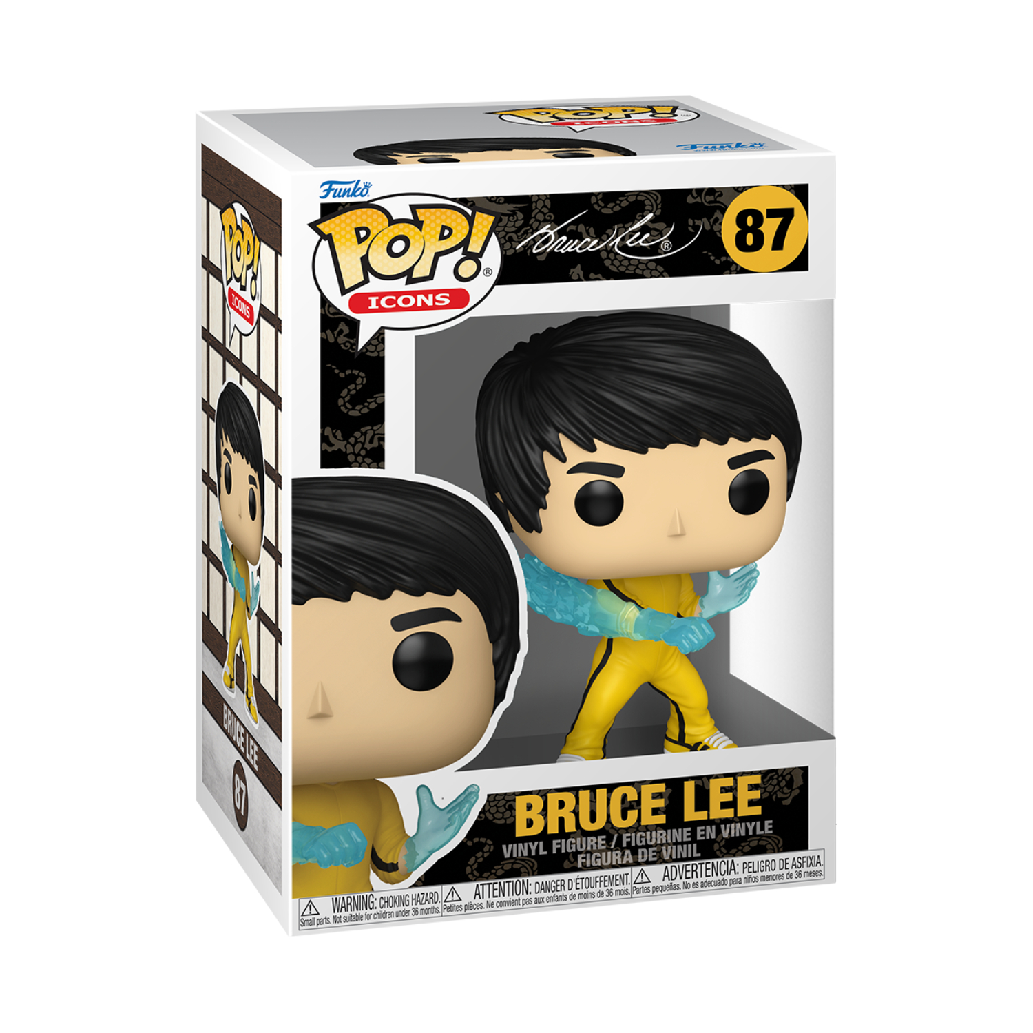 Funko Pop! Icons: Bruce Lee - Bruce Lee (Be Water) - Image 19