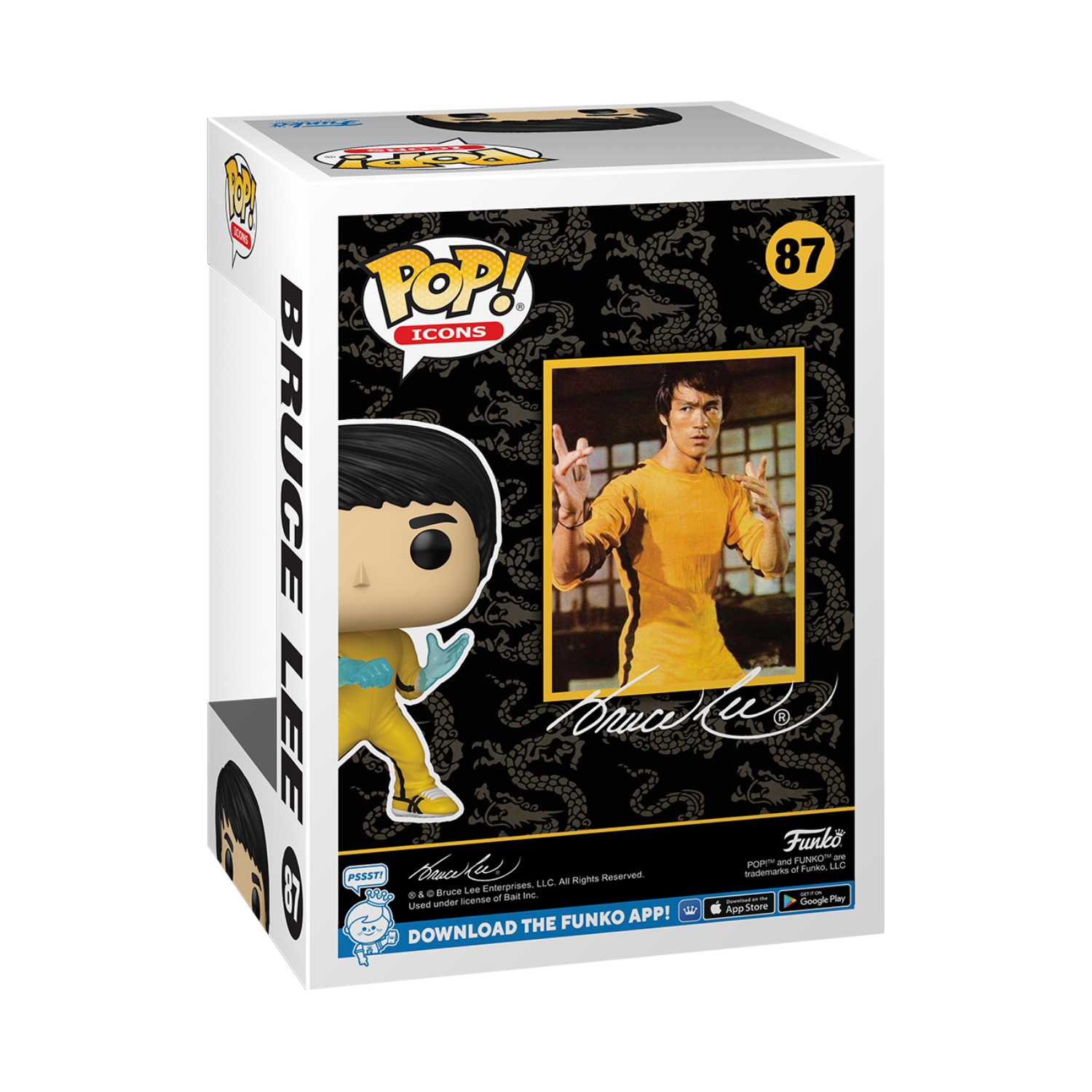 Funko Pop! Icons: Bruce Lee - Bruce Lee (Be Water) - Image 23