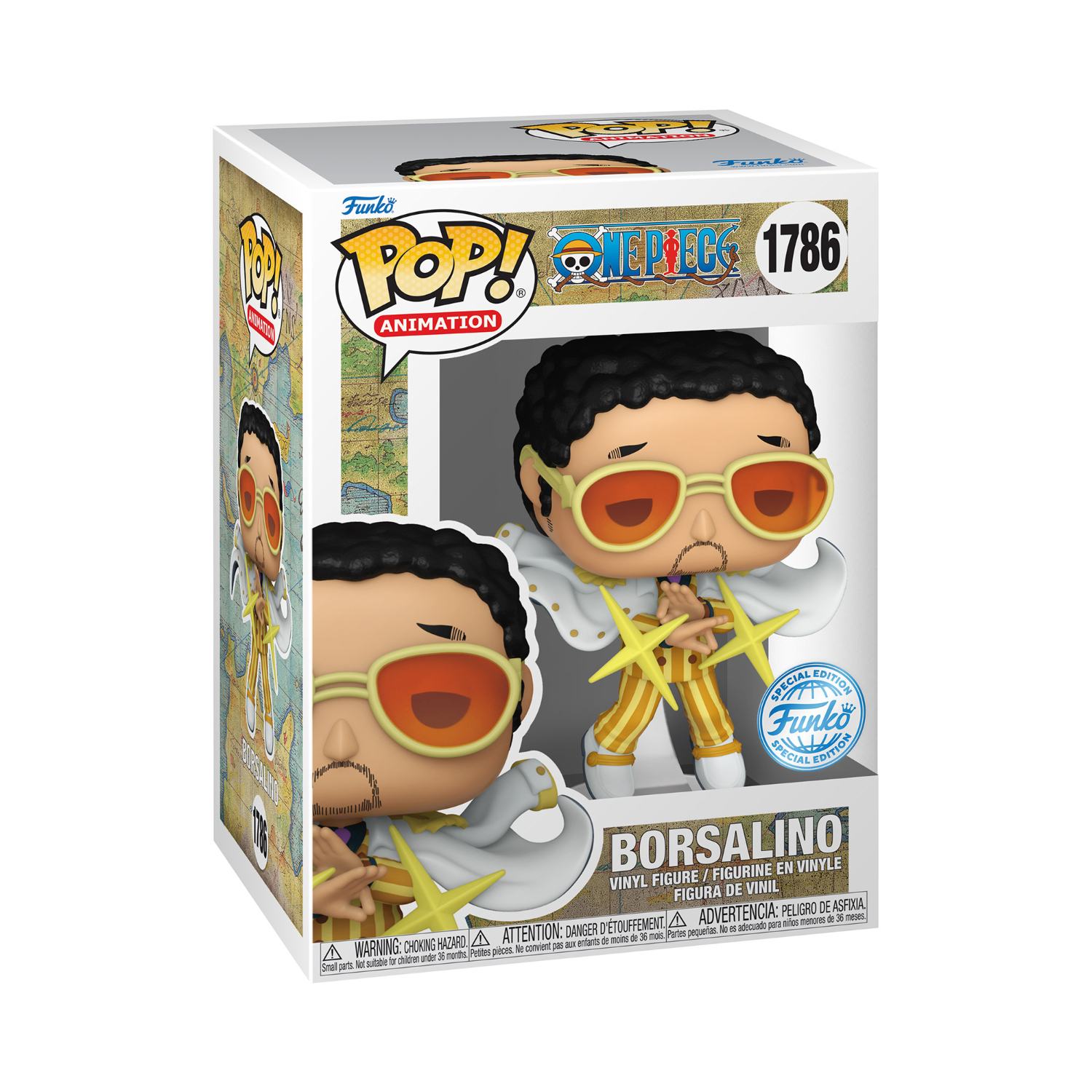 Funko Pop! Animation: One Piece - Borsalino (Special Edition) - Image 13