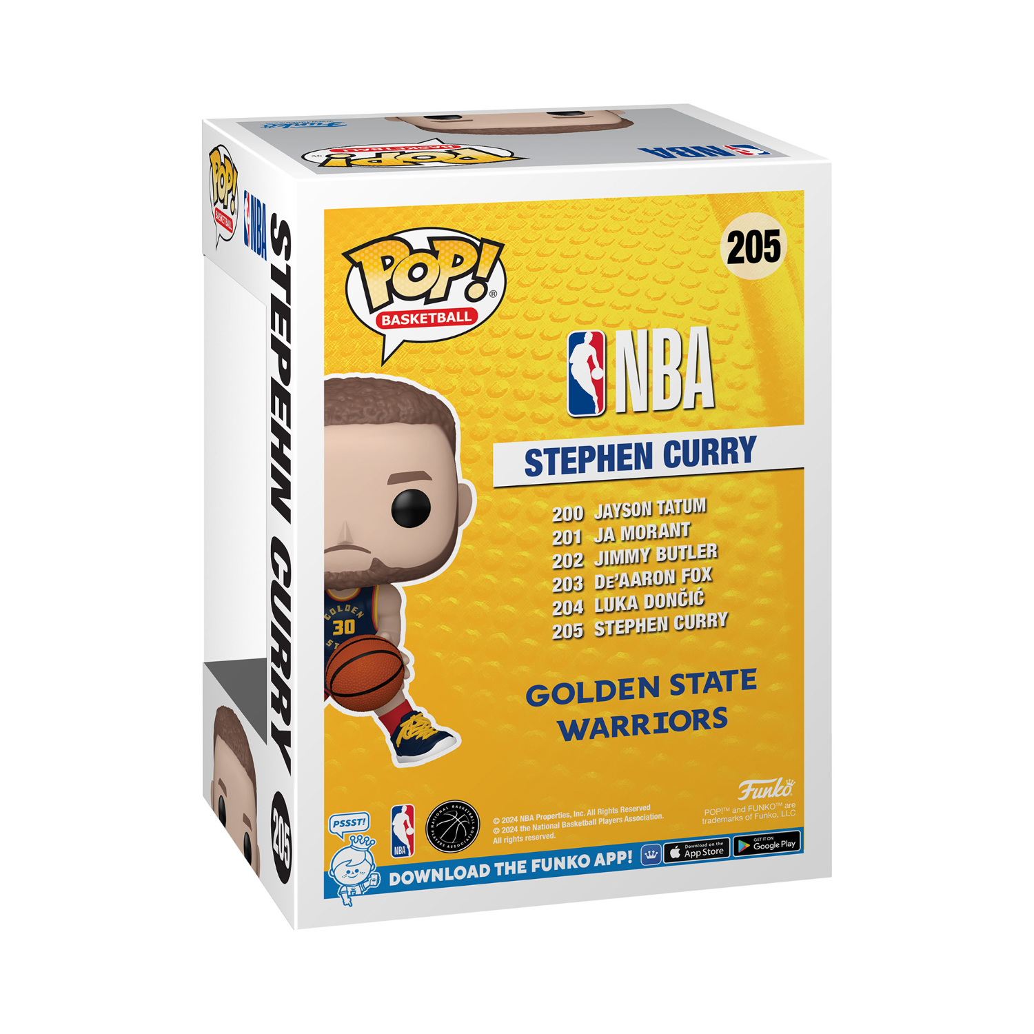 Funko Pop! Basketball: Golden State Warriors - Stephen Curry (2024 City Edition Uniform) - Image 20