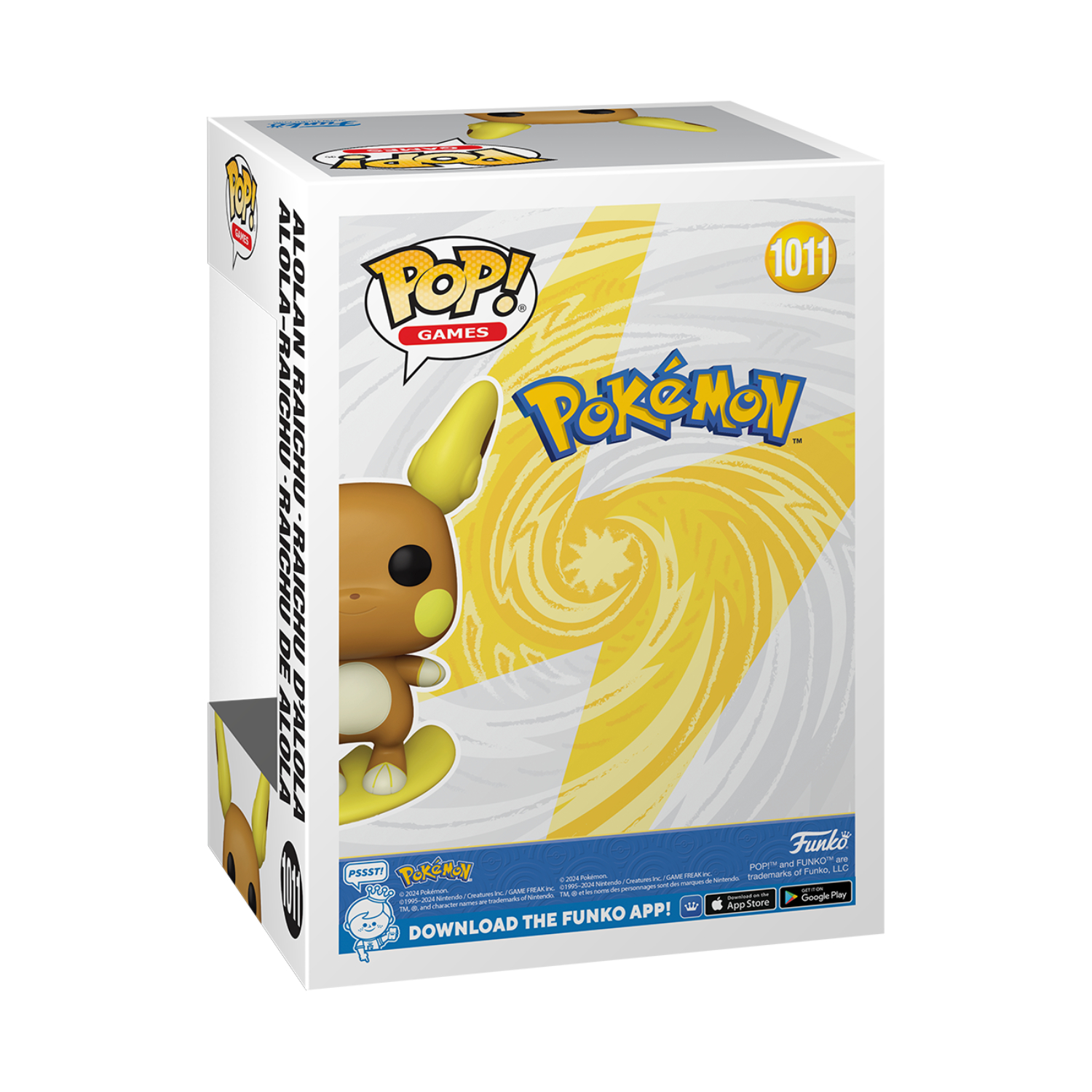 Funko Pop! Games: Pokemon - Alolan Raichu - Image 17