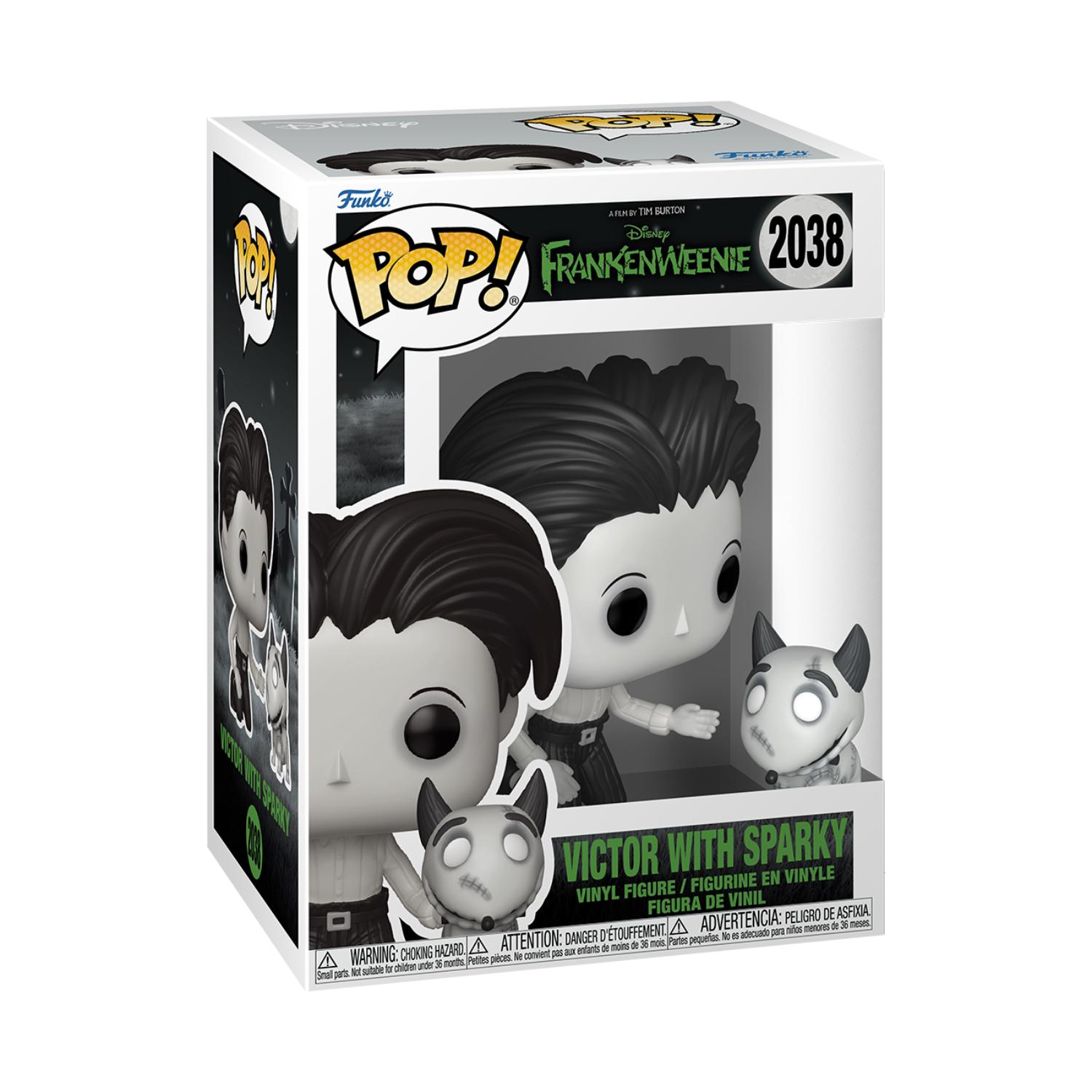 Funko Pop! & Buddy: Tim Burtons Frankenweenie - Victor with Sparky - Image 23