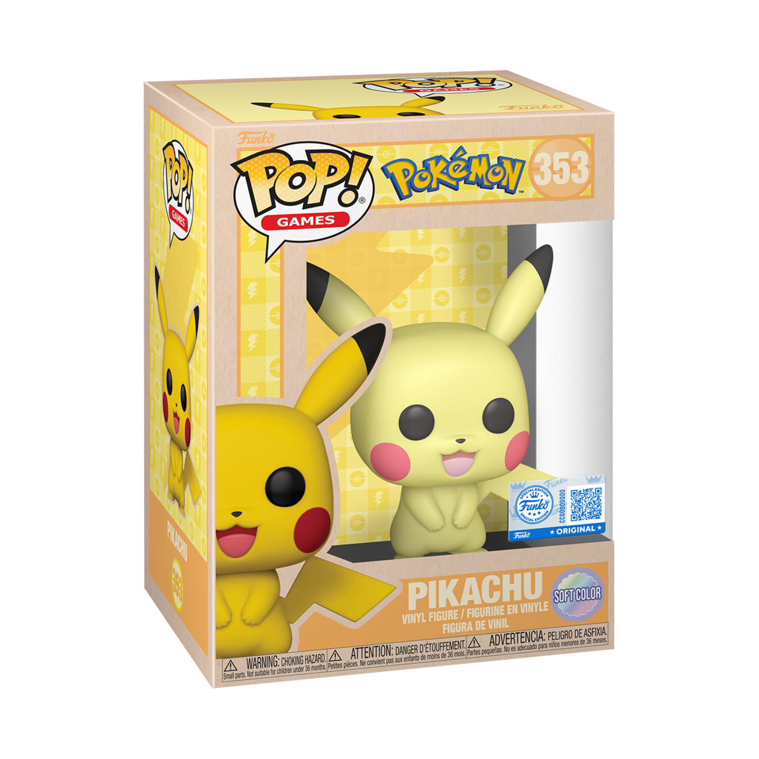 Funko Pop! Games: Pokemon - Pikachu (Soft Color)(Special Edition) - Image 17