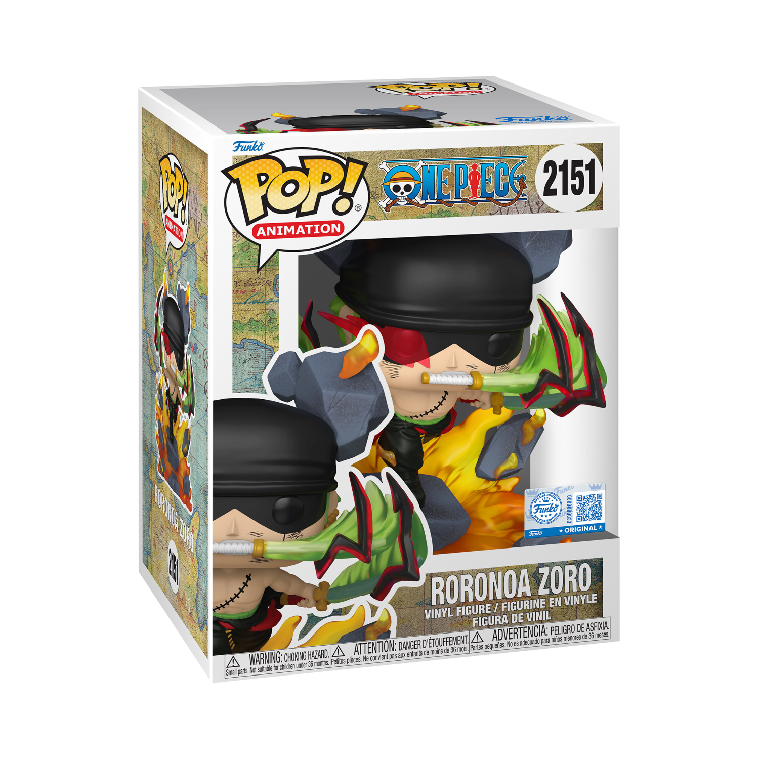 Funko Pop! Animation: One Piece - Roronoa Zoro (Special Edition) - Image 17