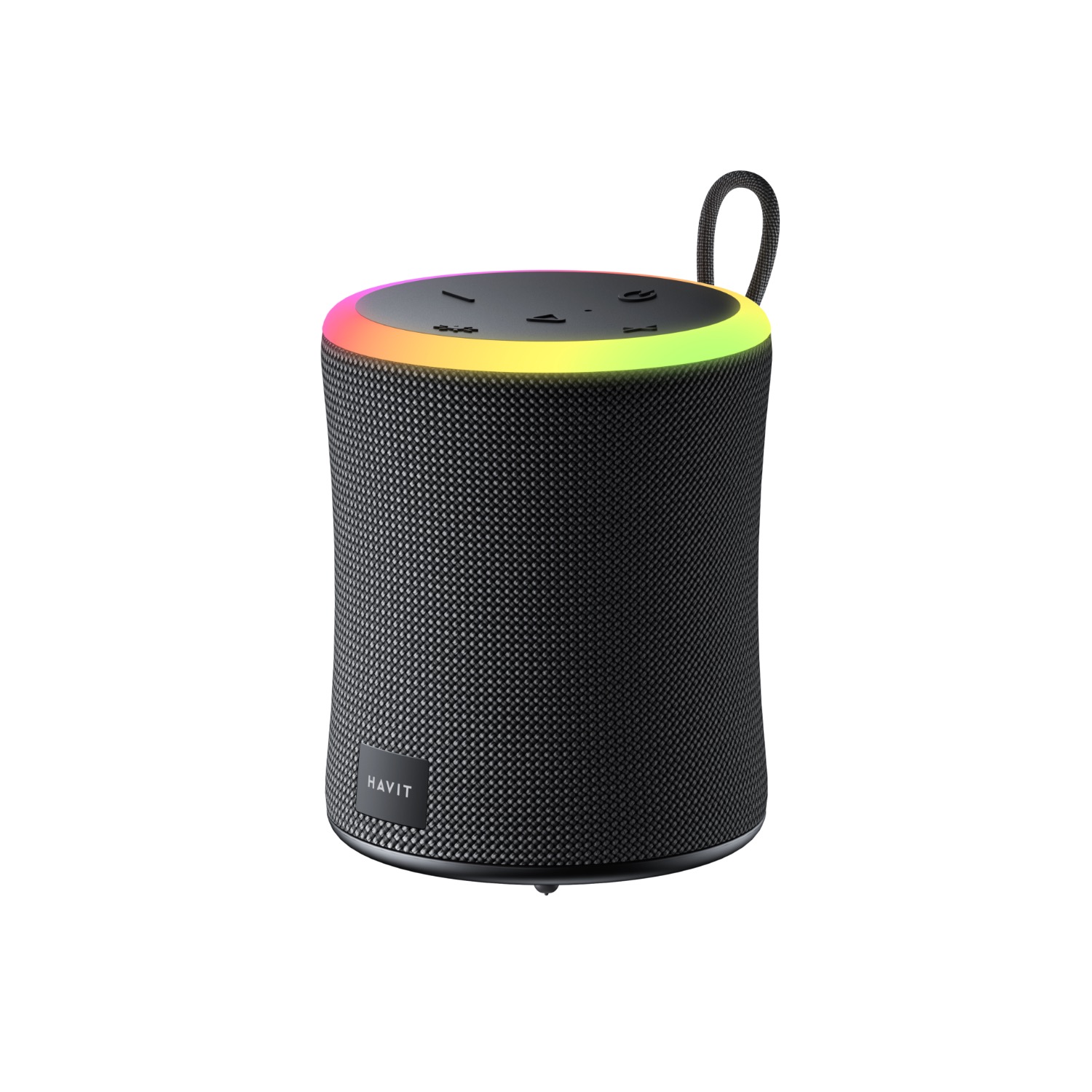 Havit Ring Light Wireless Speaker - Small - Black - Image 34