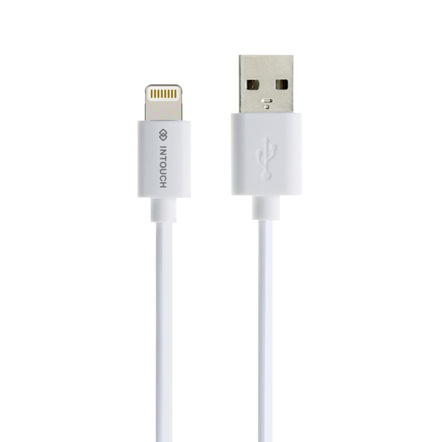 INTOUCH USB To Lightning Cable 2 Metre - White - Image 6