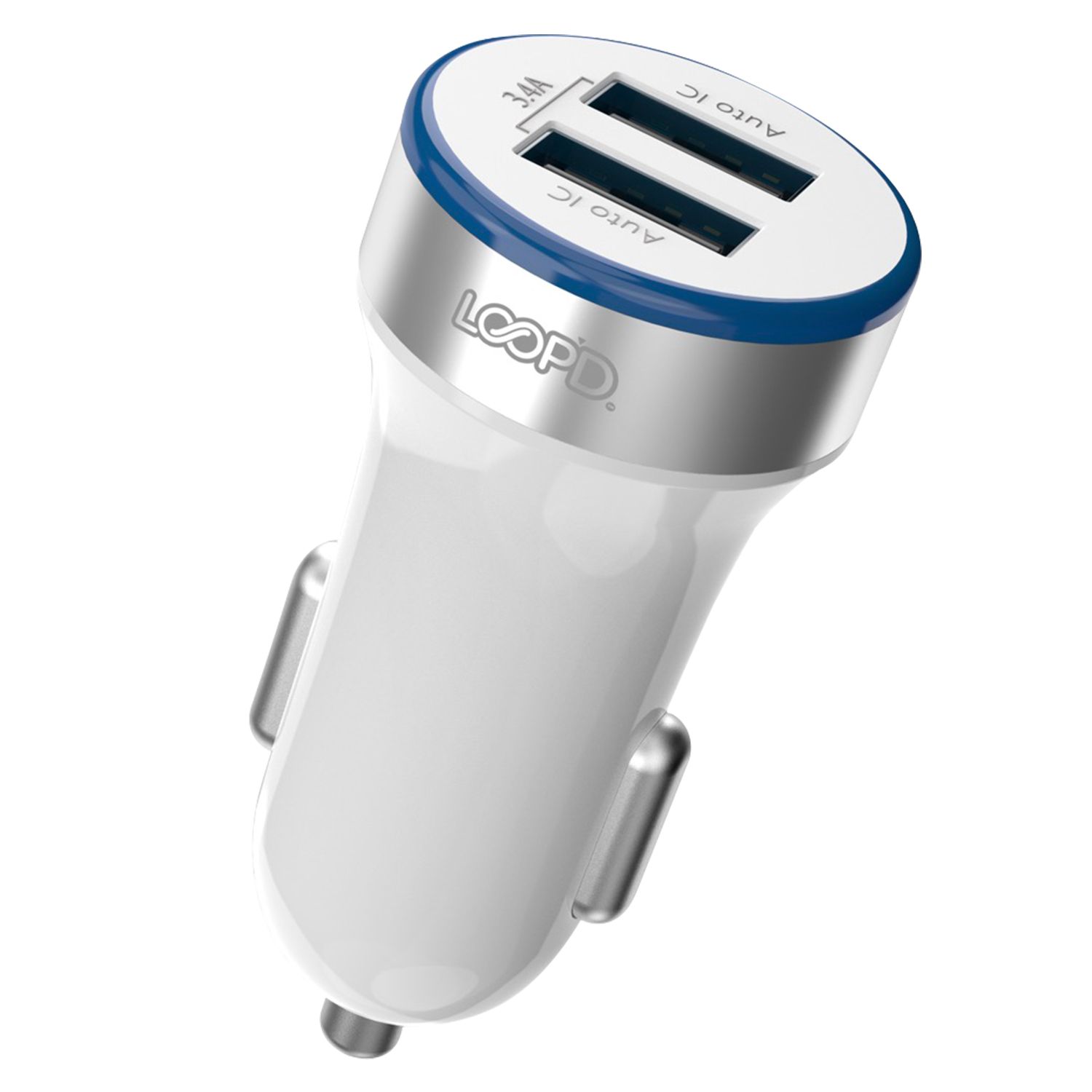 LOOP'D Dual USB Port Car Charger - 17W - Image 8