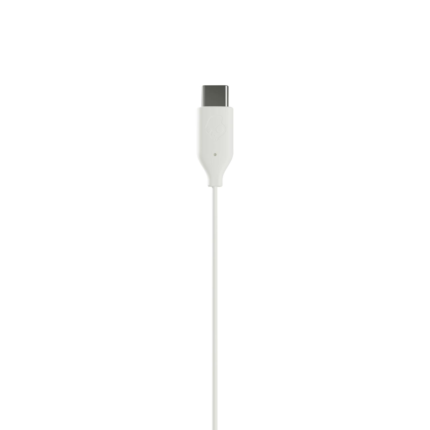 Skullcandy Jib® USB-C Wired In-Ear Earbuds with Microphone - Bone - Image 45