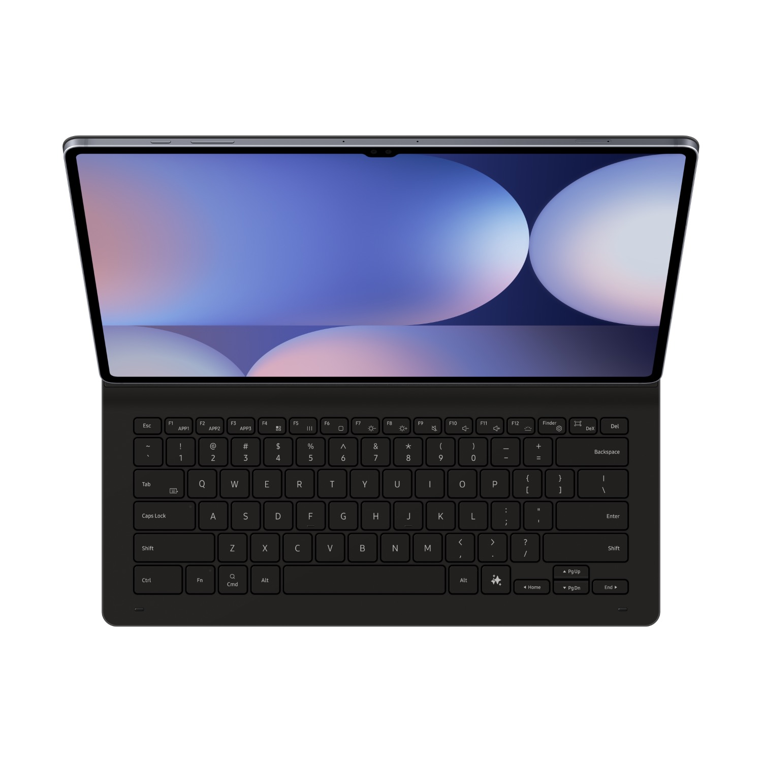 Samsung Keyboard Slim Book Cover - Samsung Galaxy Tab S10 Ultra / Tab S9 Ultra - Black - Image 47