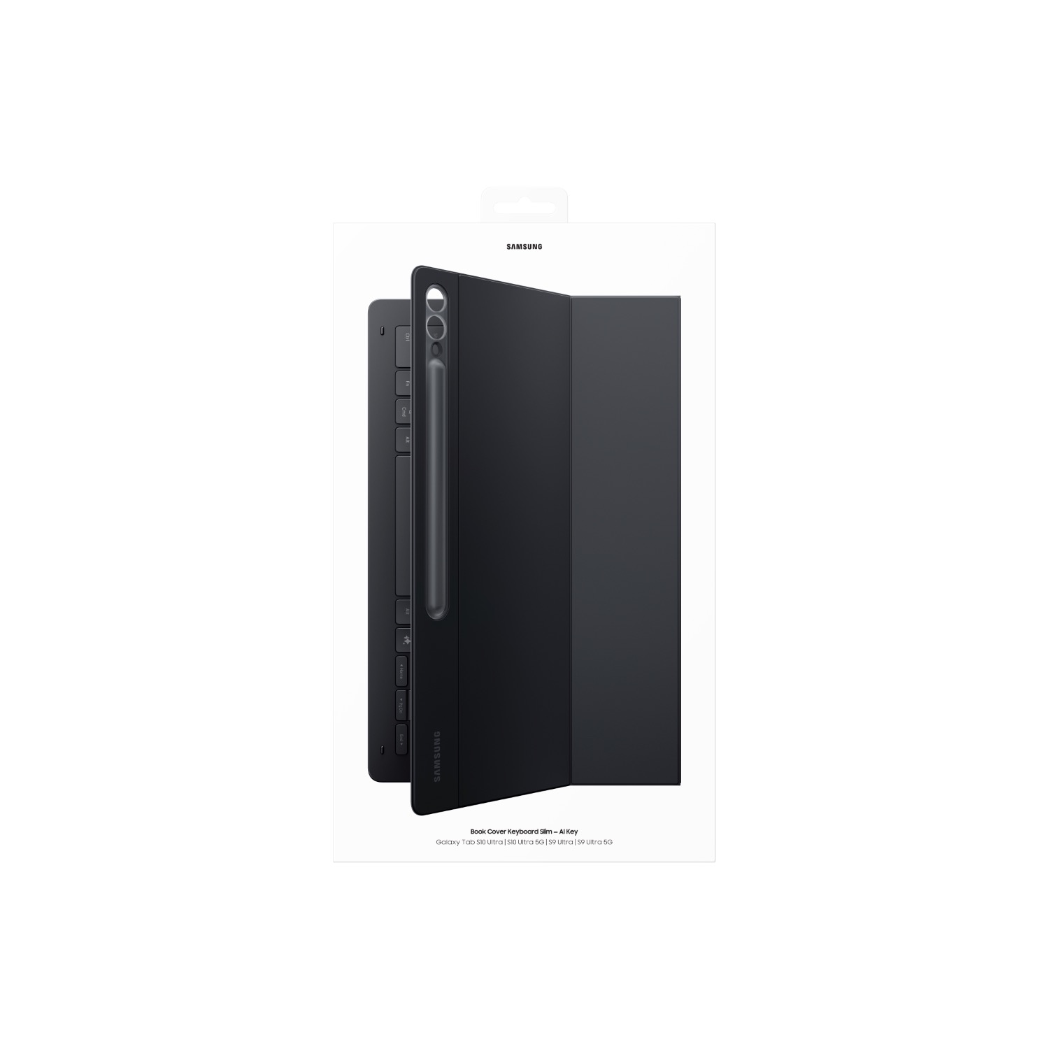 Samsung Keyboard Slim Book Cover - Samsung Galaxy Tab S10 Ultra / Tab S9 Ultra - Black - Image 99