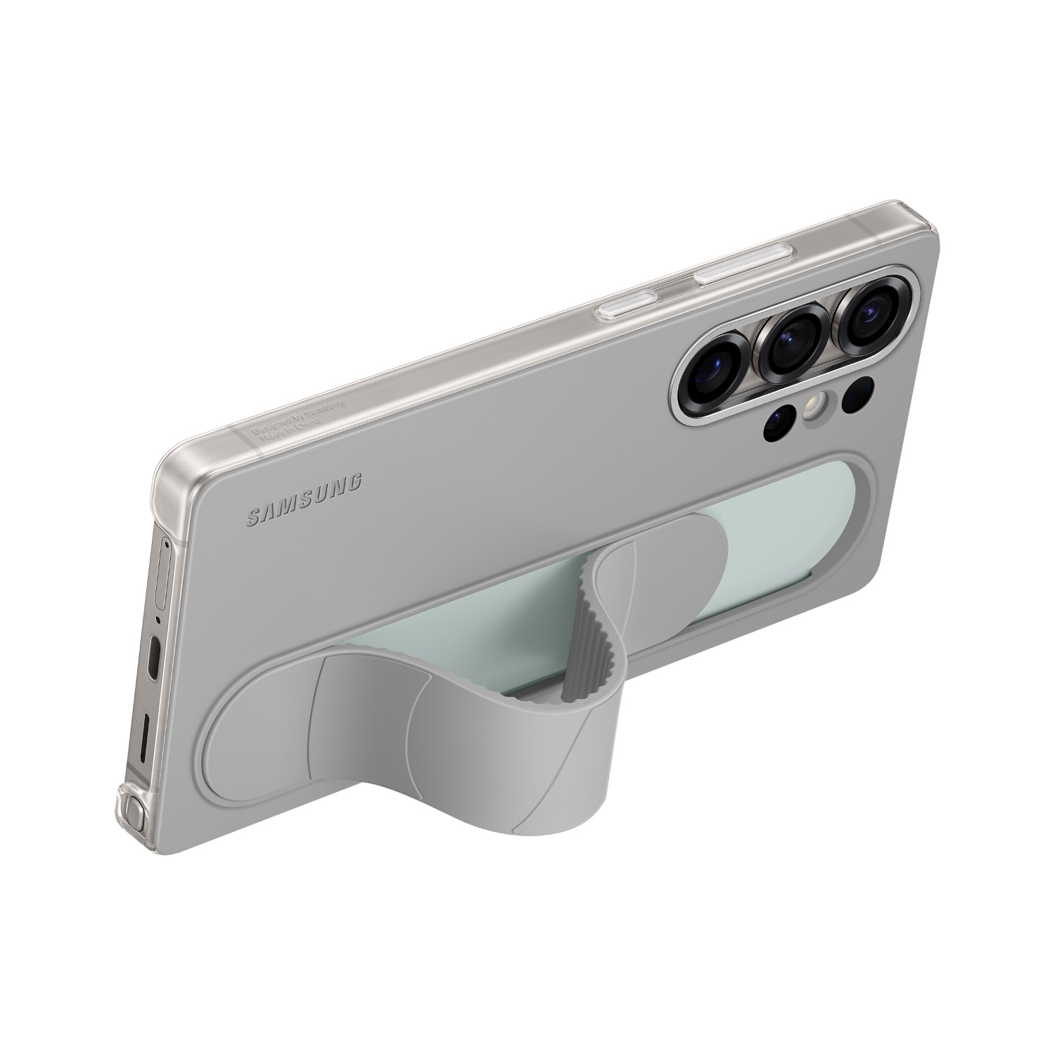 Samsung Standing Grip Cover - Samsung Galaxy S25 Ultra - Grey - Image 33