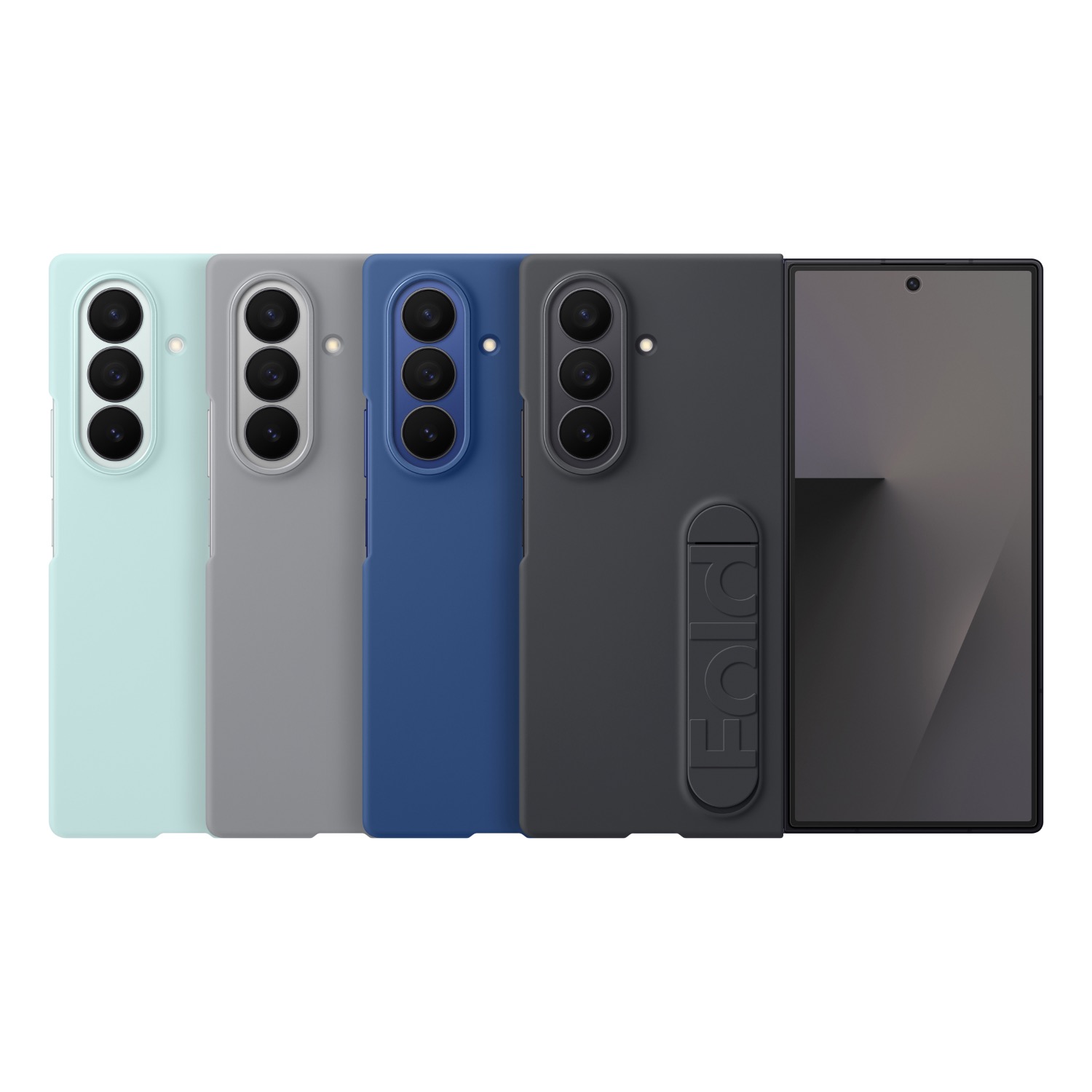 Samsung Silicone Cover - Samsung Galaxy Z Fold7 - Grey - Image 77