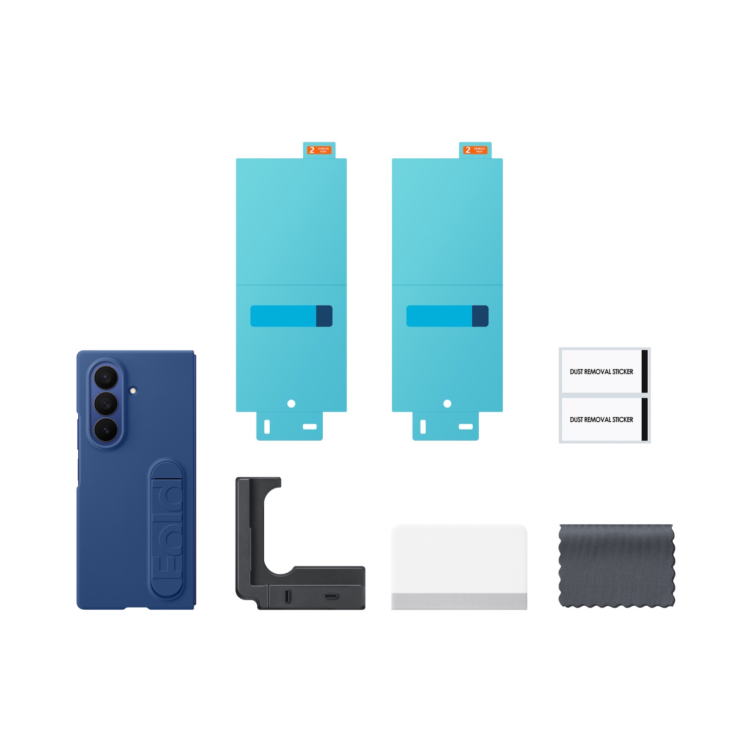 Samsung Silicone Cover - Samsung Galaxy Z Fold7 - Blue - Image 76