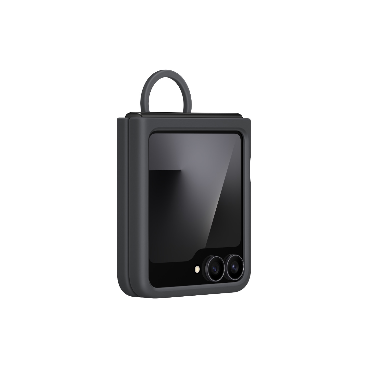 Samsung Silicone Cover With Ring - Samsung Galaxy Z Flip7 FE / Flip6 - Black - Image 51