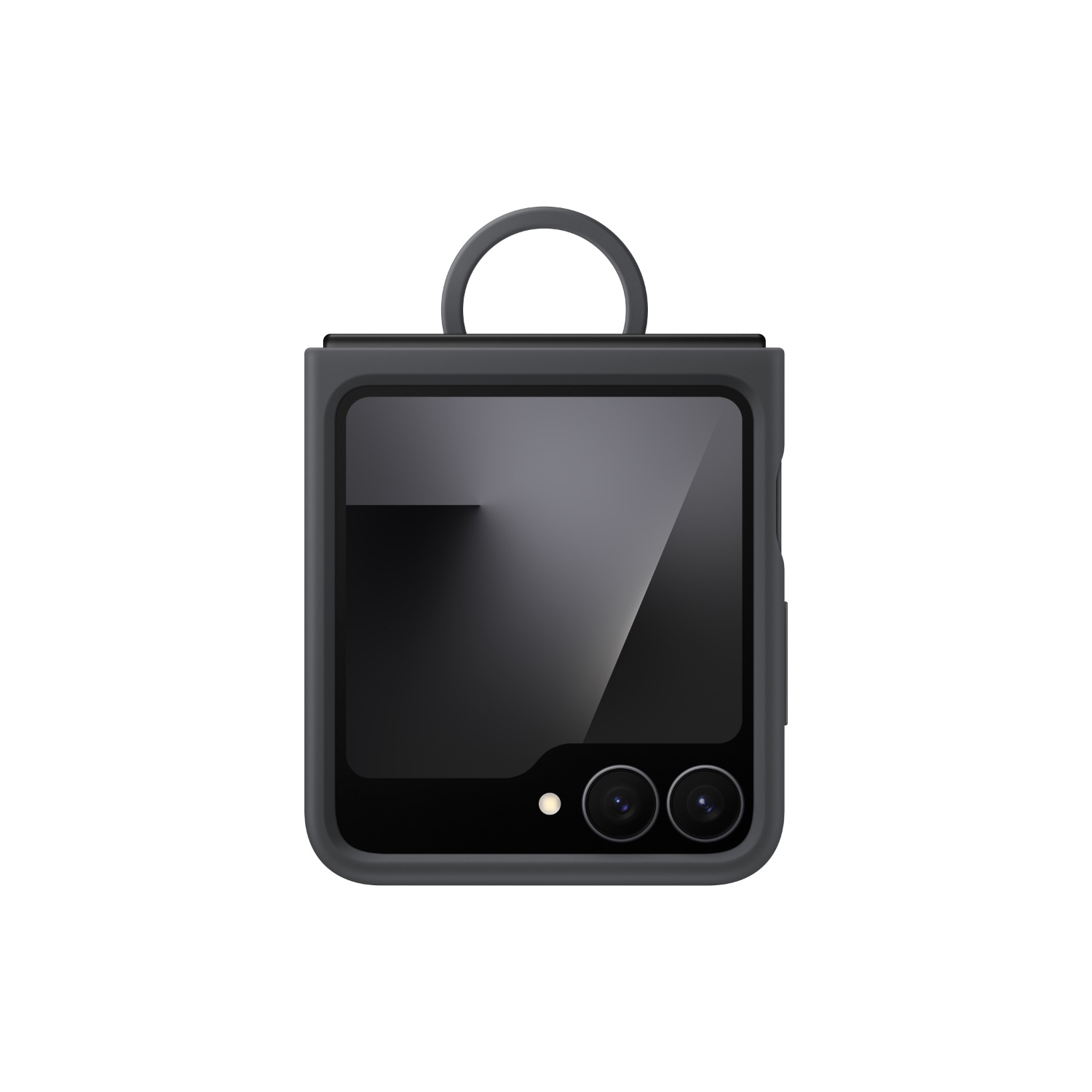 Samsung Silicone Cover With Ring - Samsung Galaxy Z Flip7 FE / Flip6 - Black - Image 46