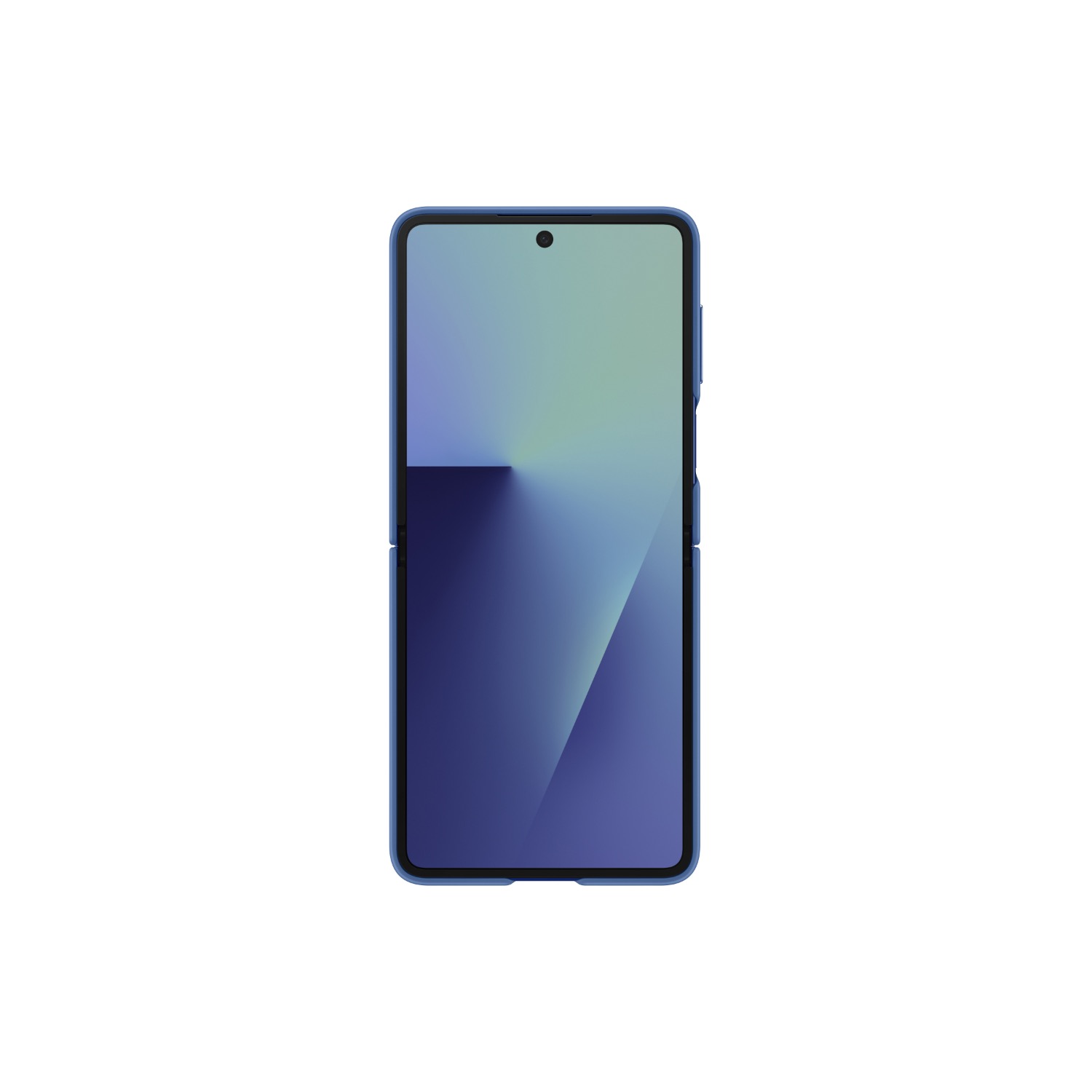 Samsung Silicone Cover With Ring - Samsung Galaxy Z Flip7 - Blue - Image 34