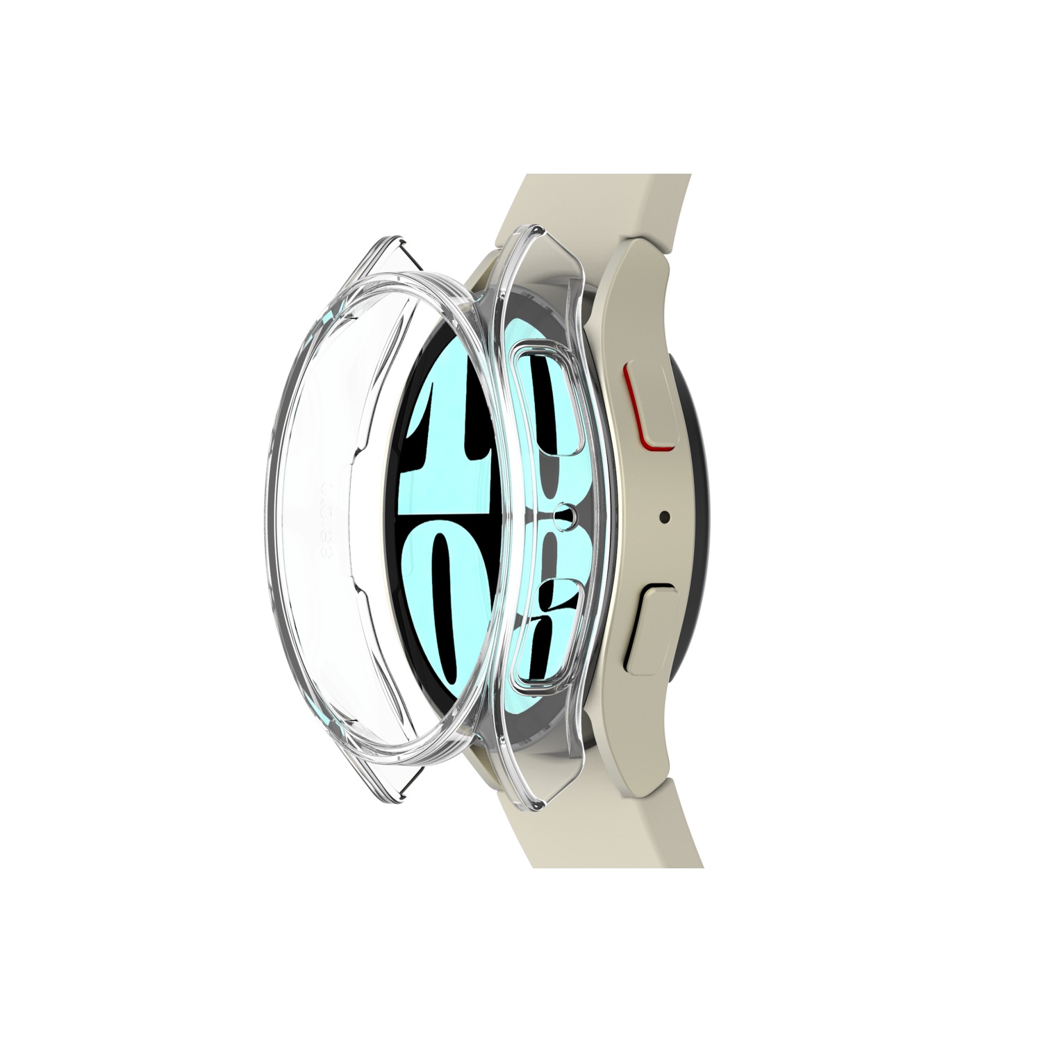 Samsung SMAPP Nukin Clear Watch Case - Samsung Galaxy Watch6 Classic 40mm - Clear - Image 13