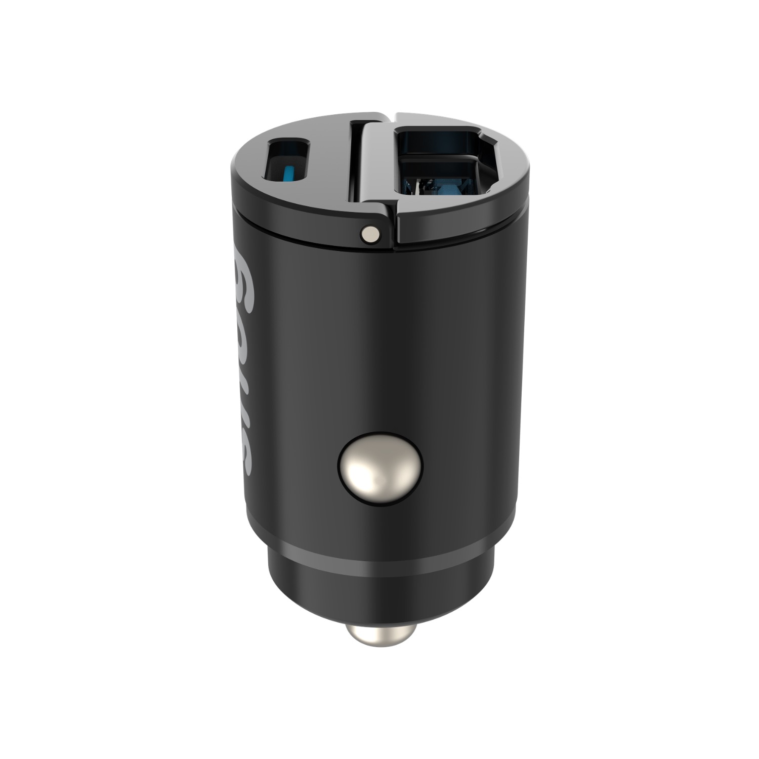 Snug Dual Port Mini Car Charger PD/USB 30W - Black - Image 81