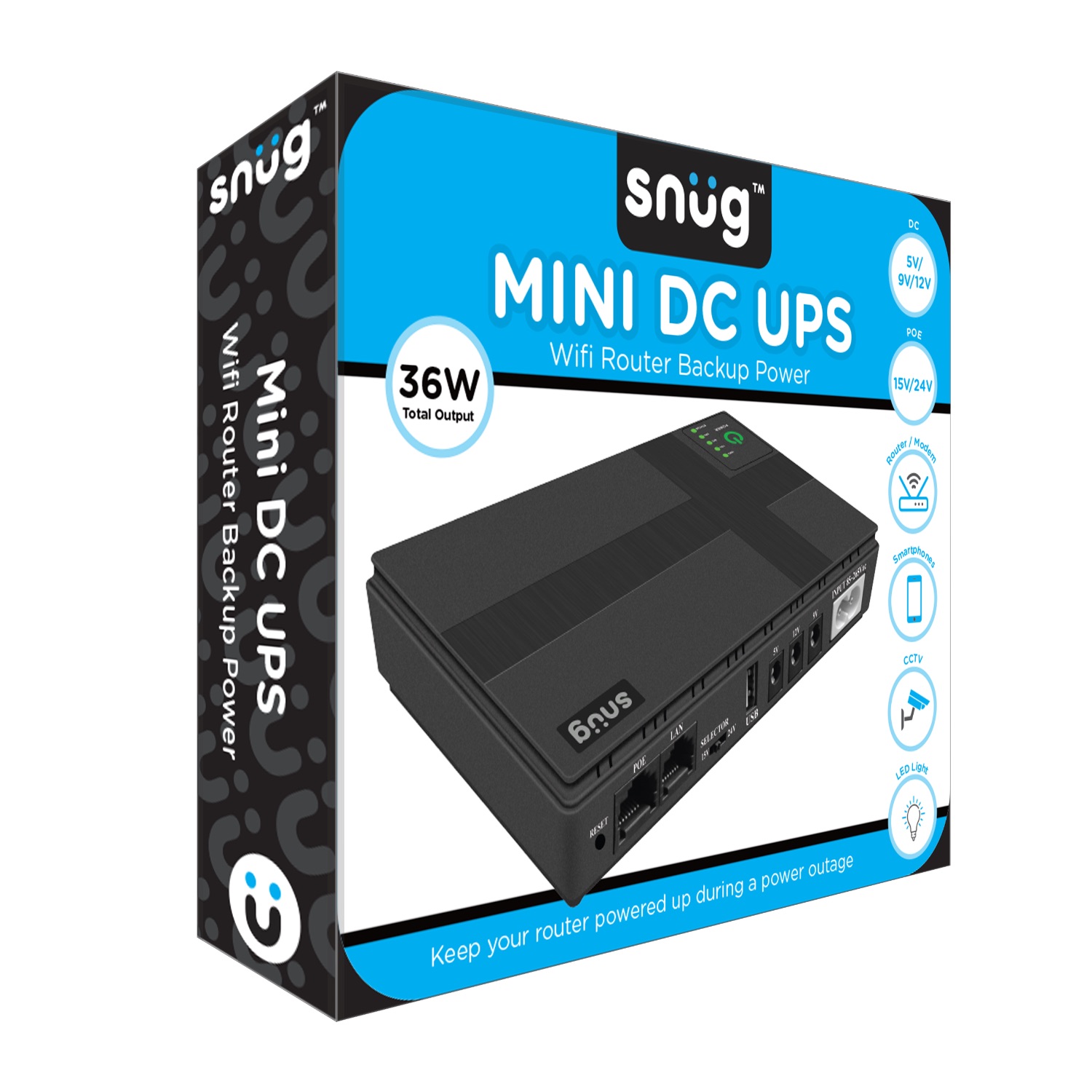 Snug Mini DC UPS - 36W - Image 16
