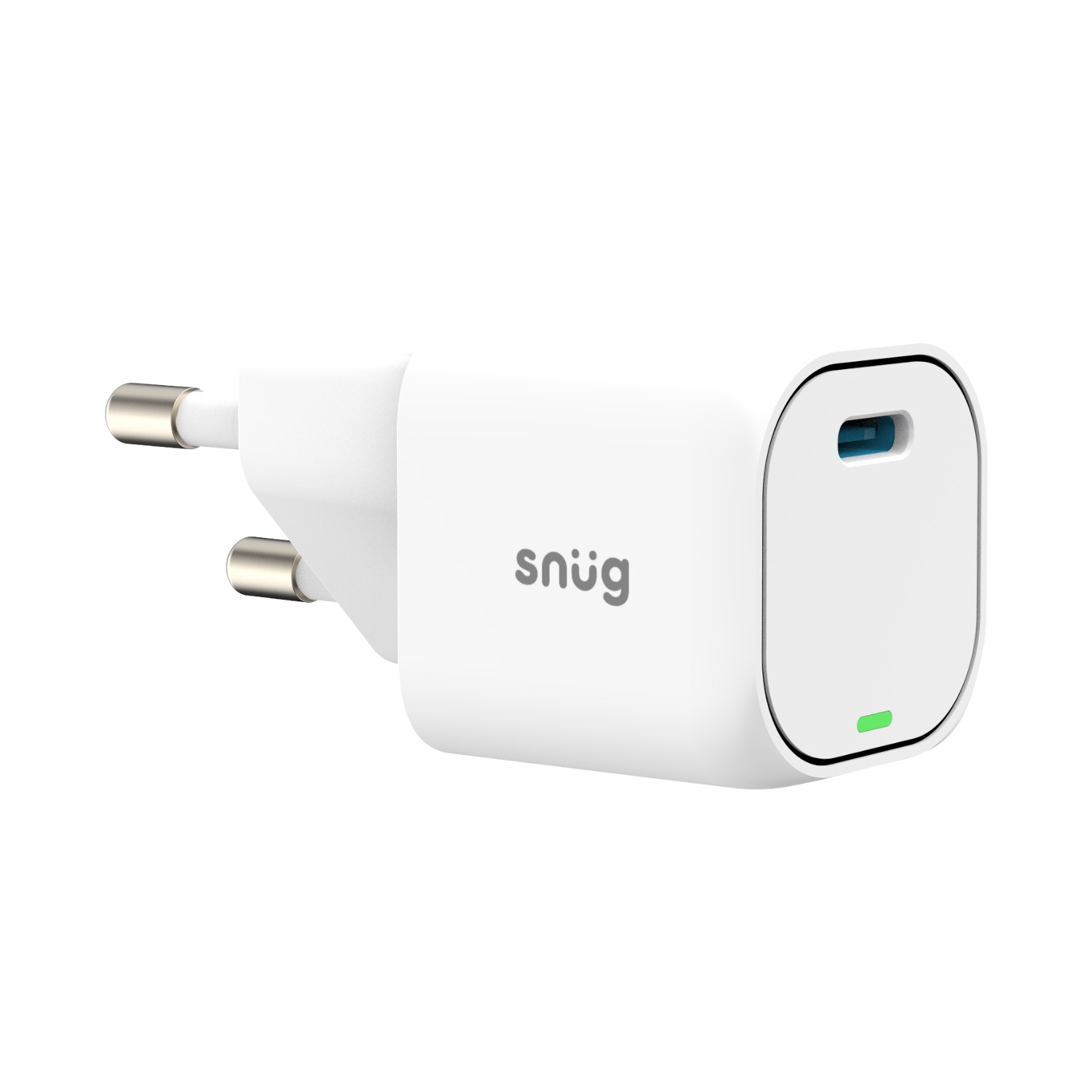 Snug 1 Port Mini PD Home Charger - 25W - White - Image 53