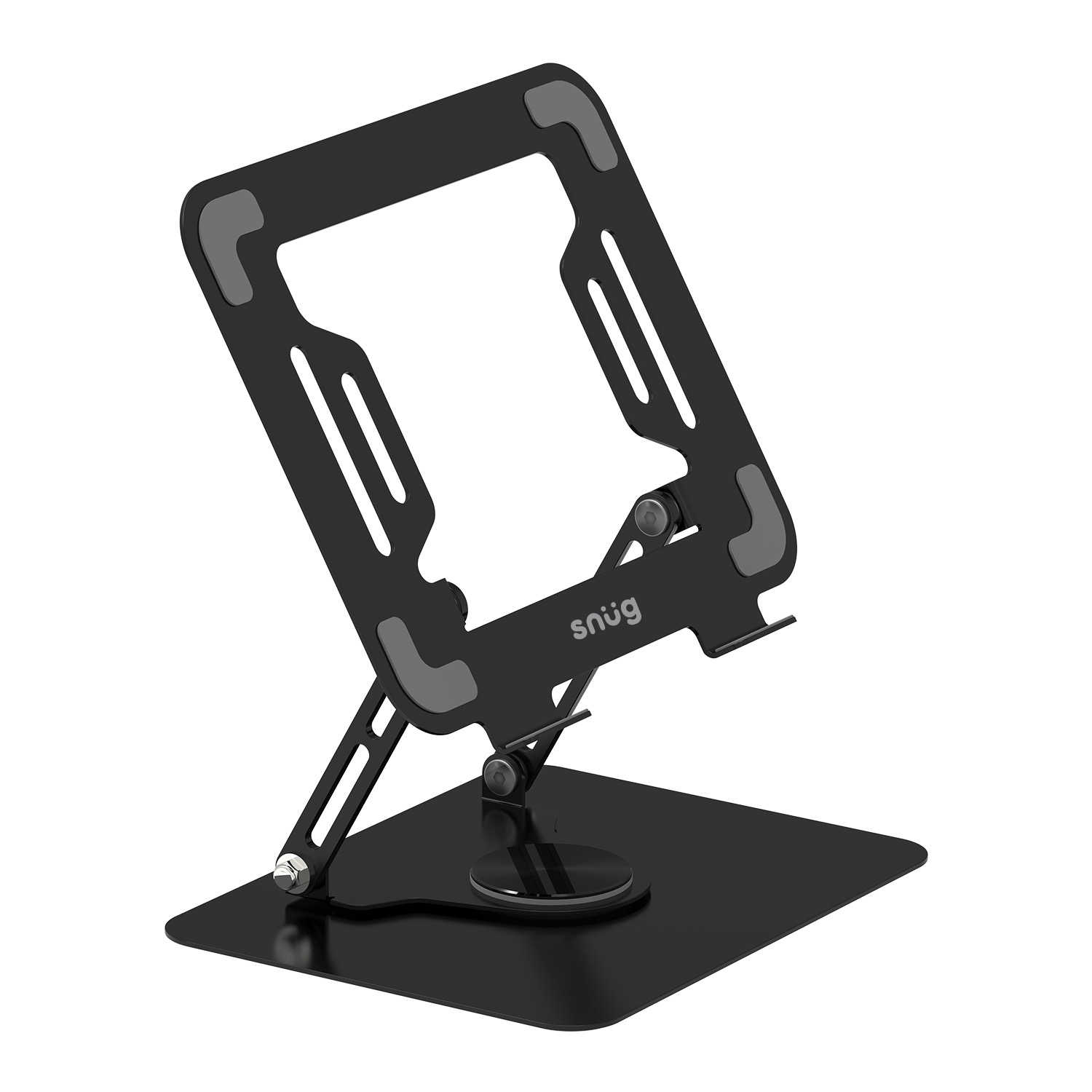 Snug Multi Angle Rotating Base Laptop Stand - Black - Image 51