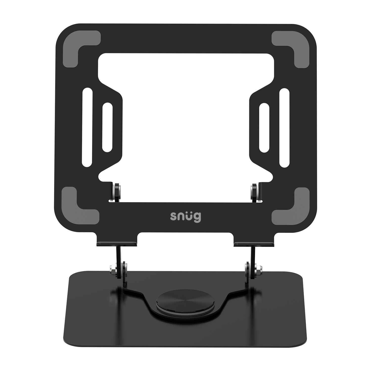 Snug Multi Angle Rotating Base Laptop Stand - Black - Image 55