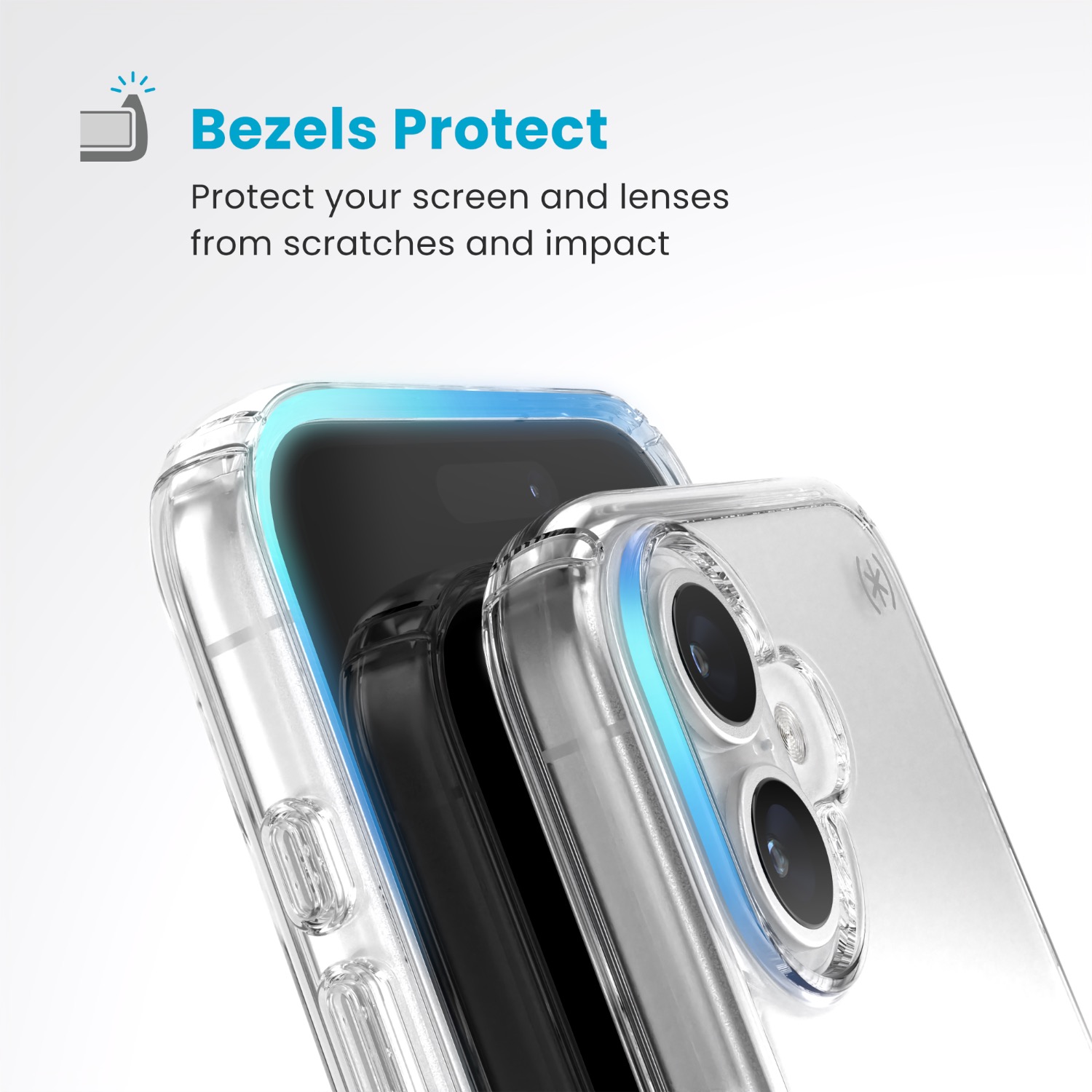Speck Presidio Perfect Clear Case - Apple iPhone 16 - Clear - Image 32