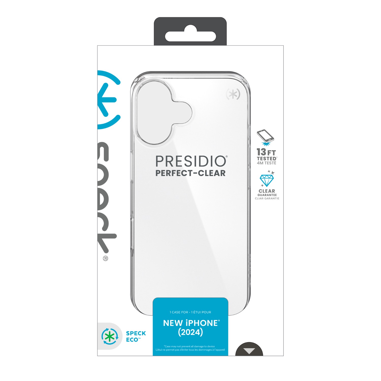 Speck Presidio Perfect Clear Case - Apple iPhone 16 - Clear - Image 33