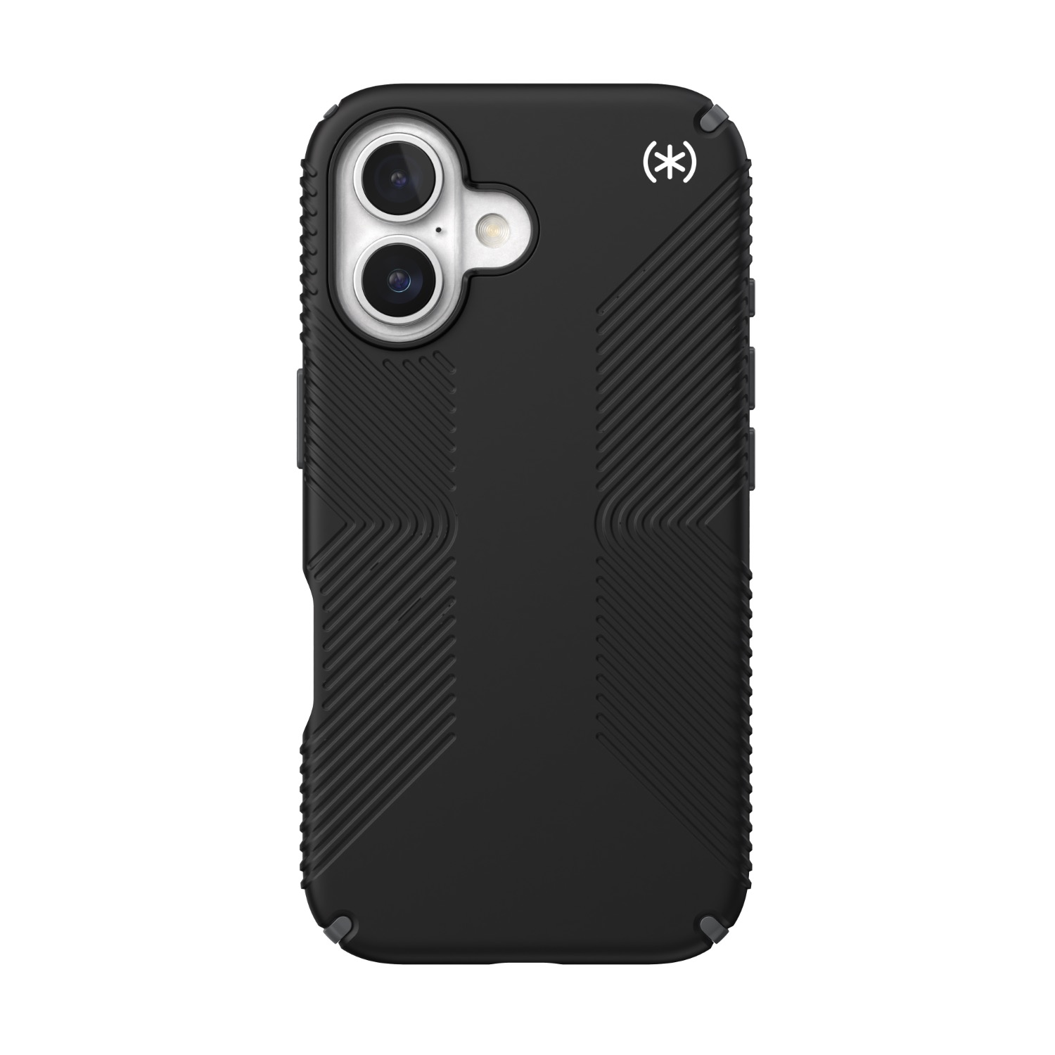 Speck Presidio2 Grip MagSafe Case - Apple iPhone 16 - Black & Slate Grey - Image 25