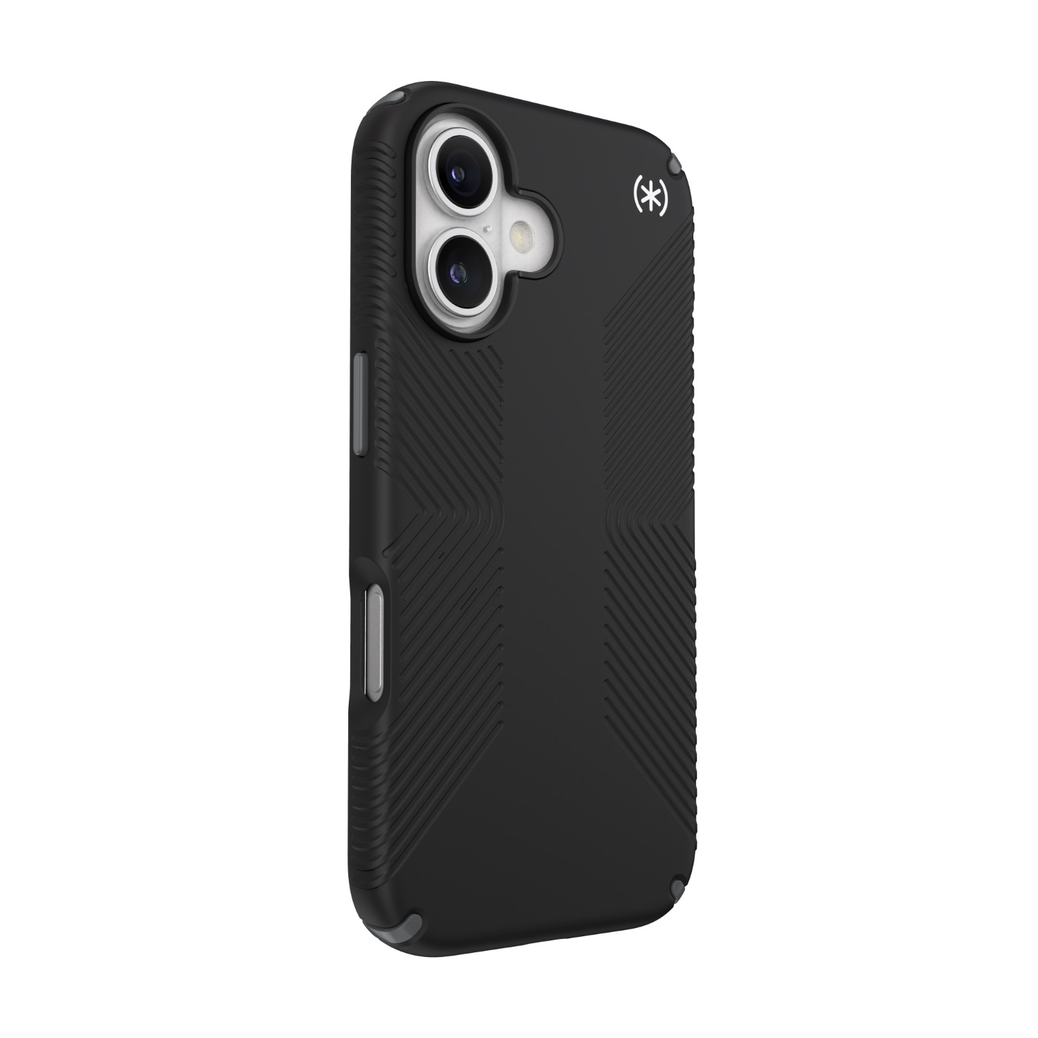 Speck Presidio2 Grip MagSafe Case - Apple iPhone 16 - Black & Slate Grey - Image 27