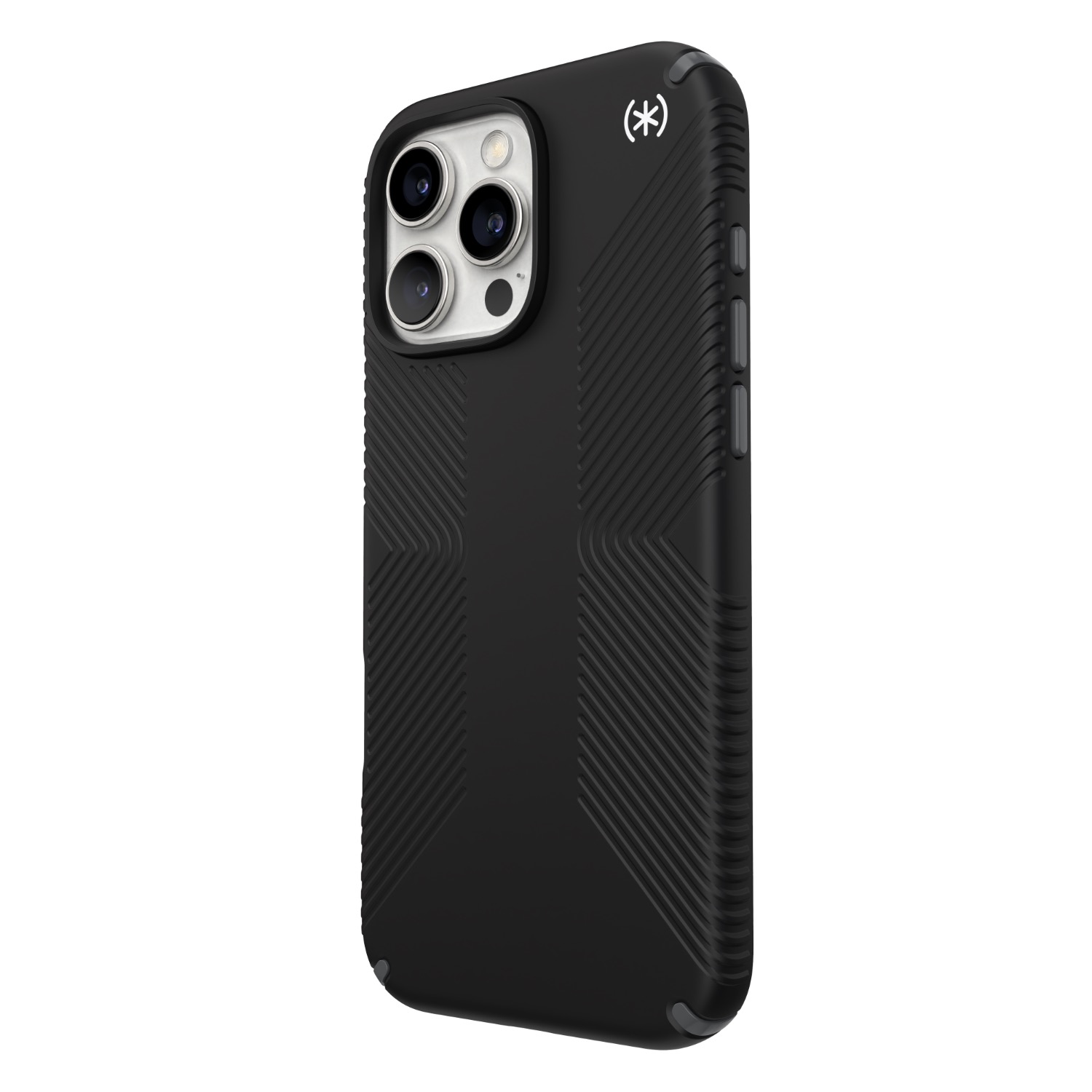 Speck Presidio2 Grip Case - Apple iPhone 16 Pro Max - Black & Slate Grey - Image 29