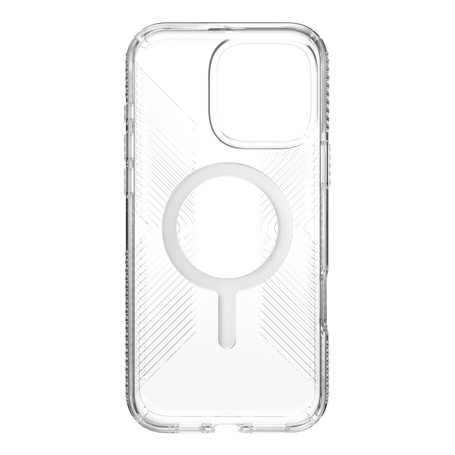 Speck Presidio Perfect Clear Grip MagSafe Case - Apple iPhone 16 Pro Max - Clear & Chrome - Image 16