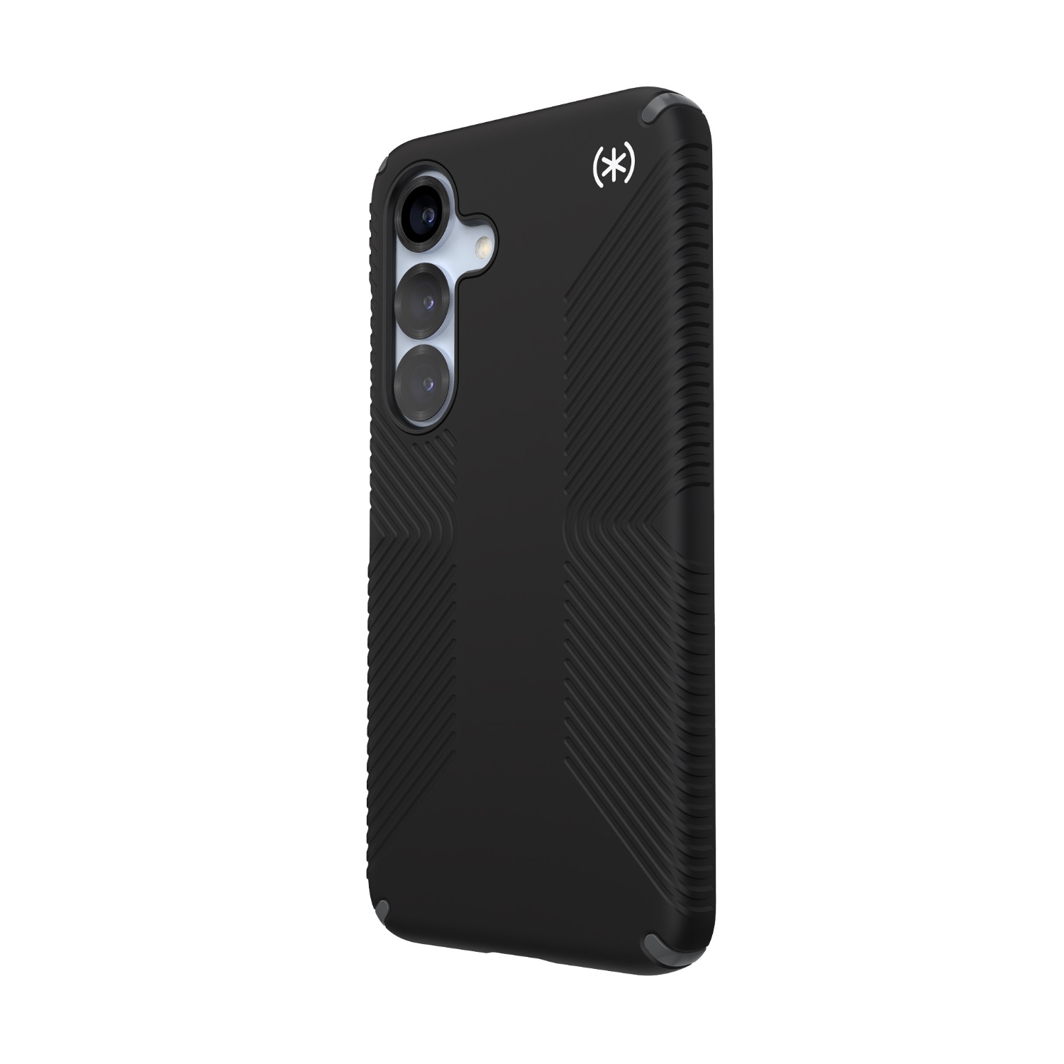 Speck Presidio2 Grip Case - Samsung Galaxy S25 - Black & Slate Grey - Image 70
