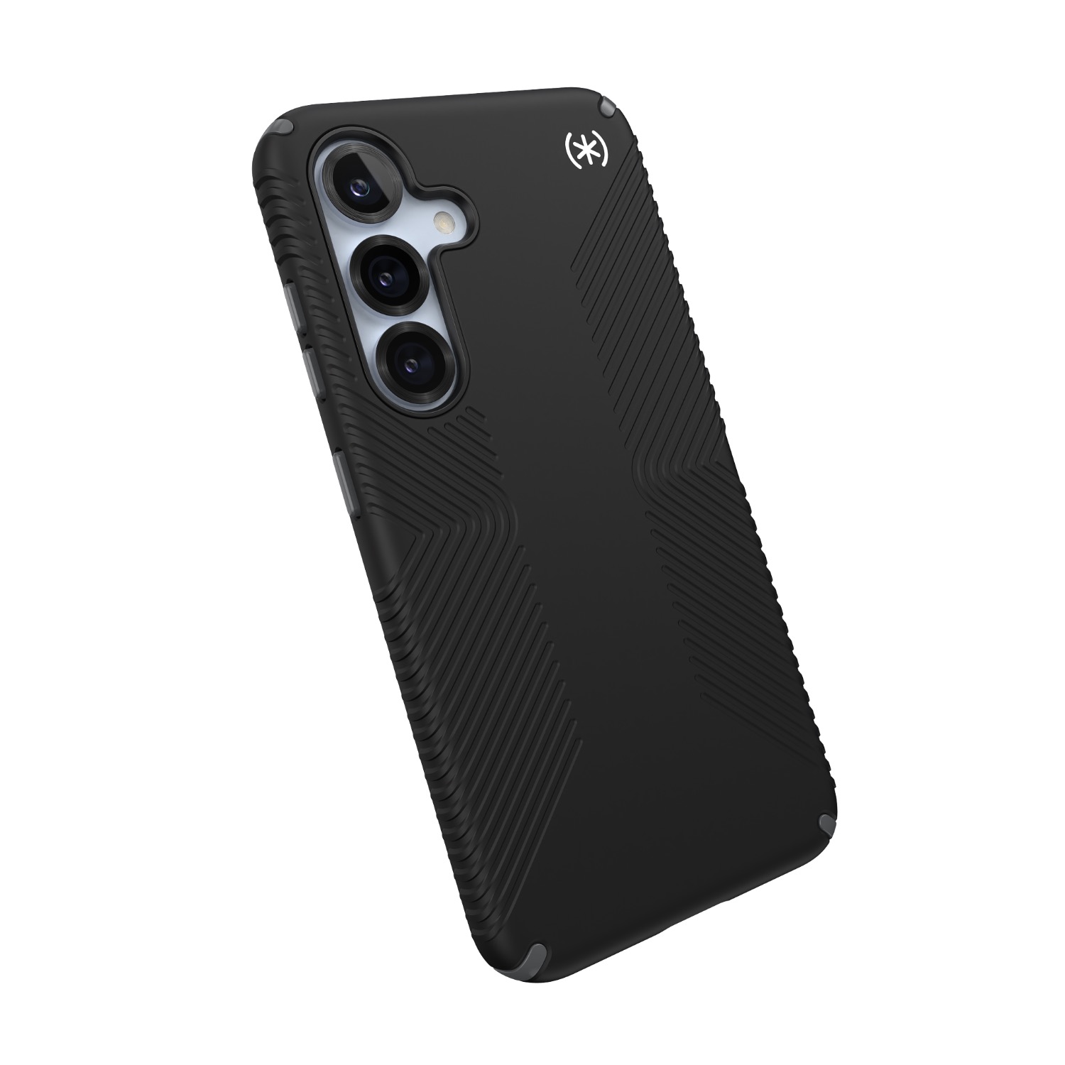 Speck Presidio2 Grip Case - Samsung Galaxy S25 - Black & Slate Grey - Image 50