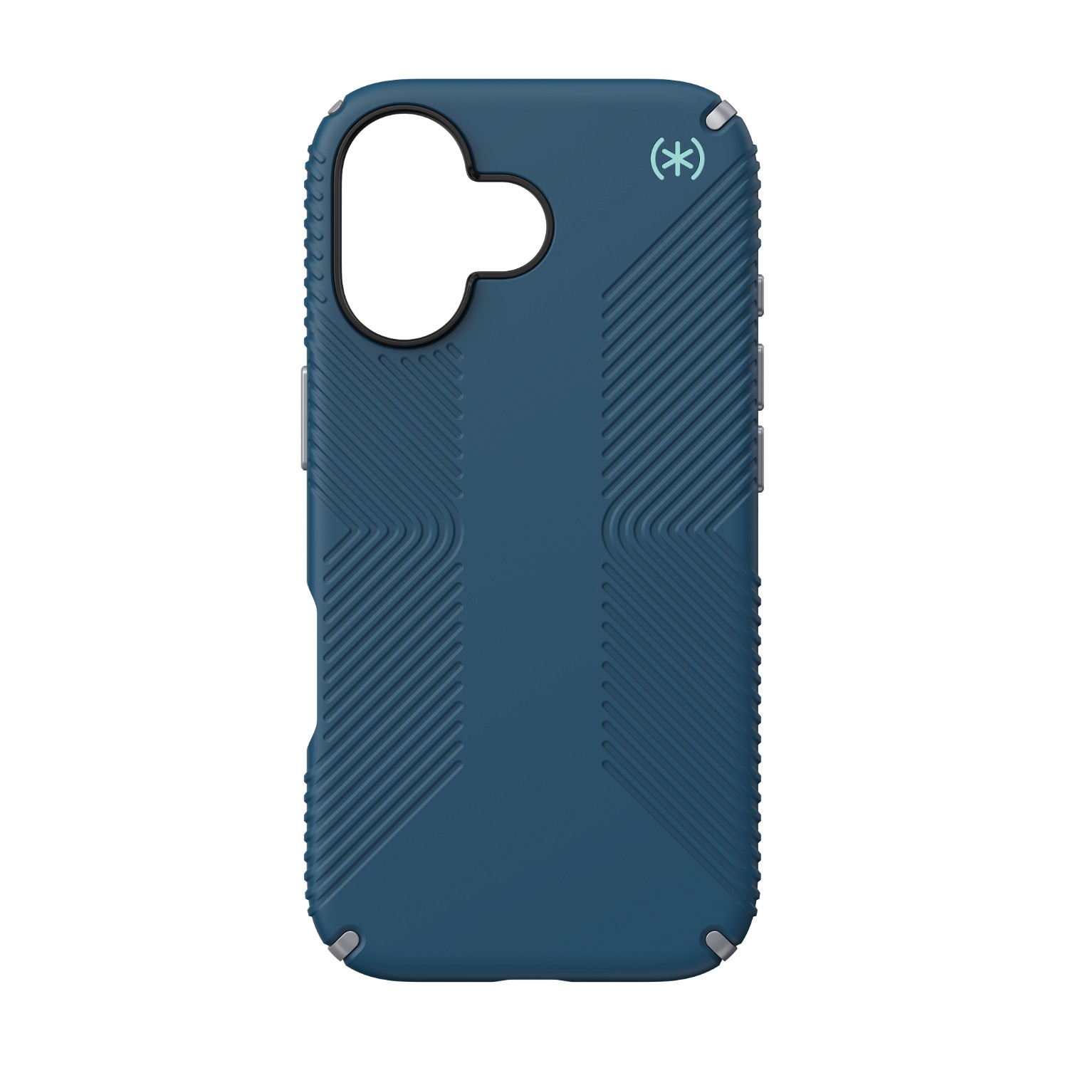 Speck Presidio2 Grip MagSafe Case - Apple iPhone 17 Pro Max - Blue & Silver - Image 34