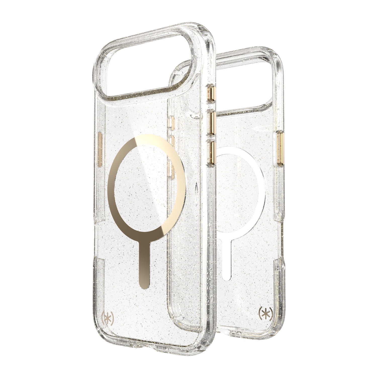 Speck Presidio Lux MagSafe Case - Apple iPhone Air - Gold Glitter - Image 25