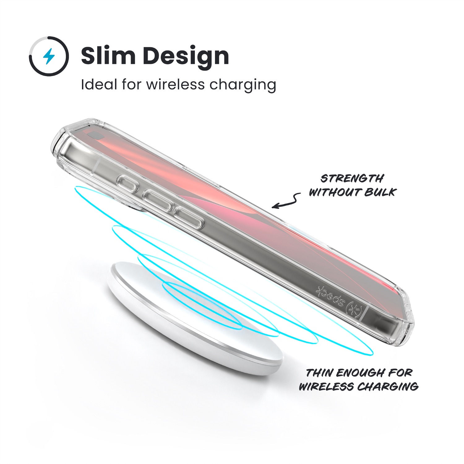 Speck Presidio Perfect Clear Case - Apple iPhone 17 Pro Max - Clear - Image 20
