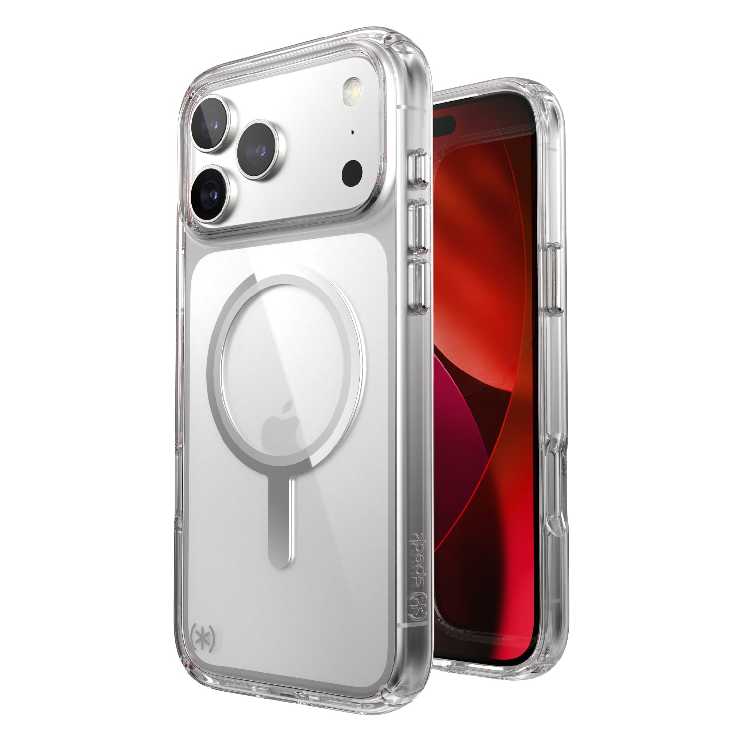 Speck Presidio Perfect Clear MagSafe Case - Apple iPhone 17 Pro Max - Clear - Image 29