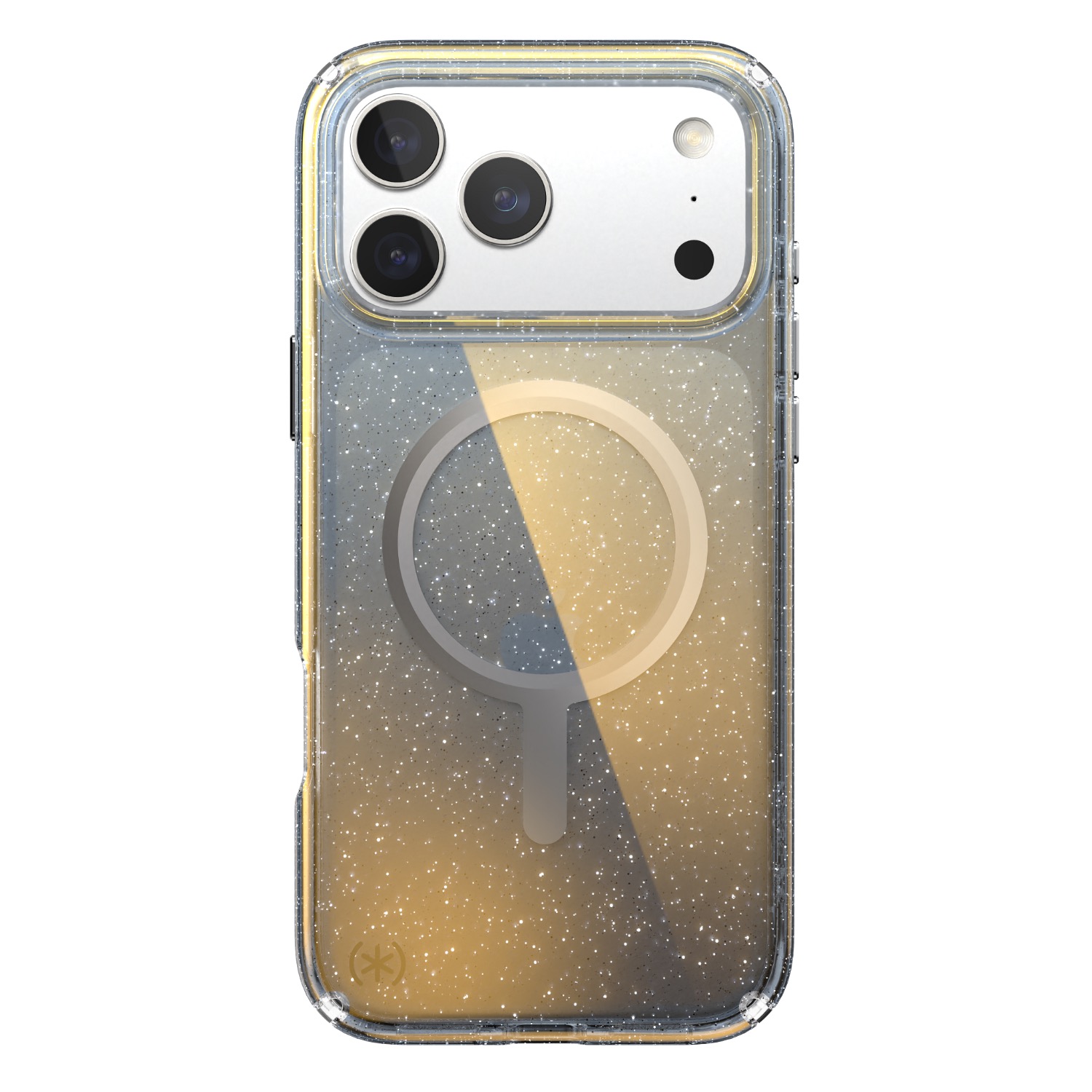 Speck Presidio Lux MagSafe Case - Apple iPhone 17 Pro Max - Silver Glitter - Image 27