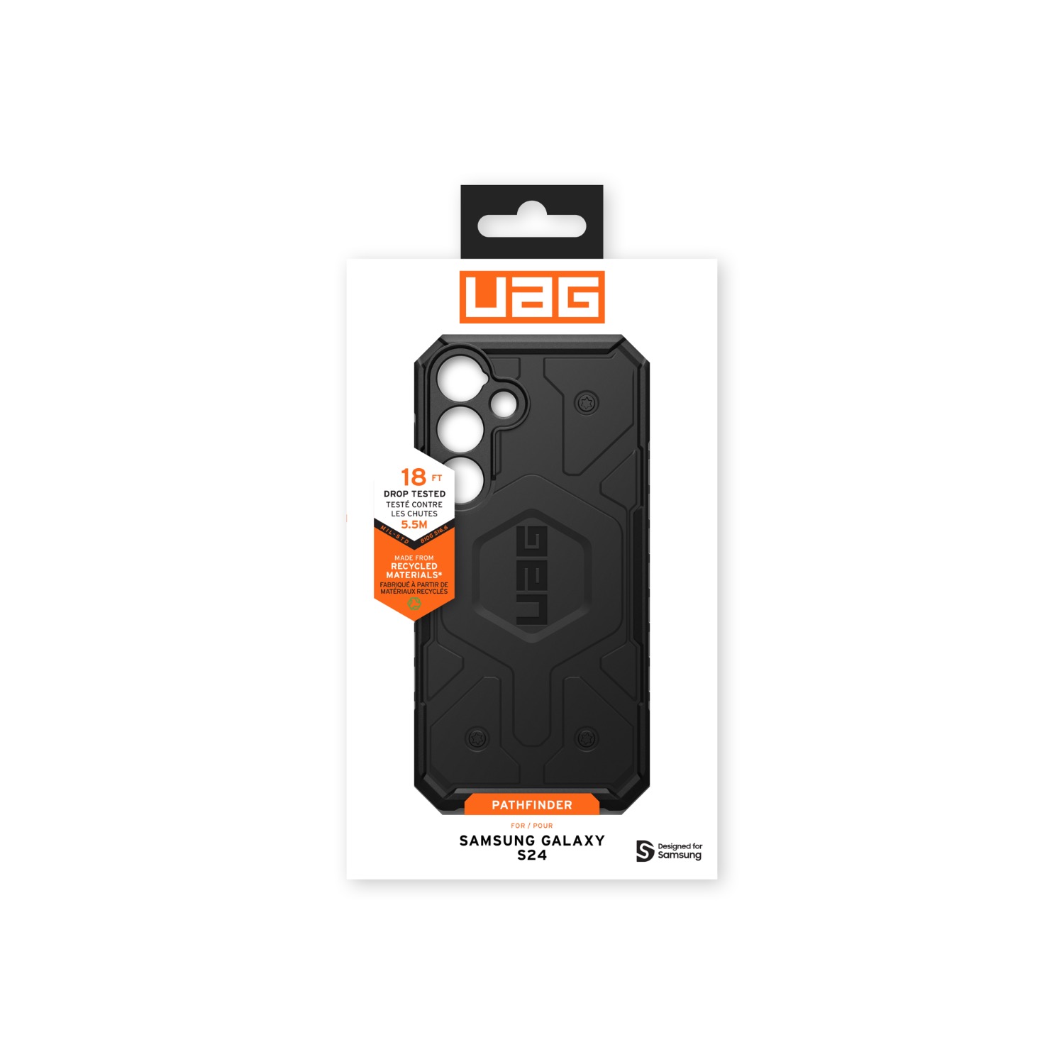 UAG Pathfinder Case - Samsung Galaxy S24 - Black - Image 40