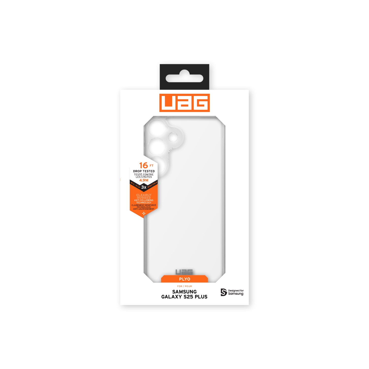 UAG Plyo Case - Samsung Galaxy S25+ - Ice - Image 65