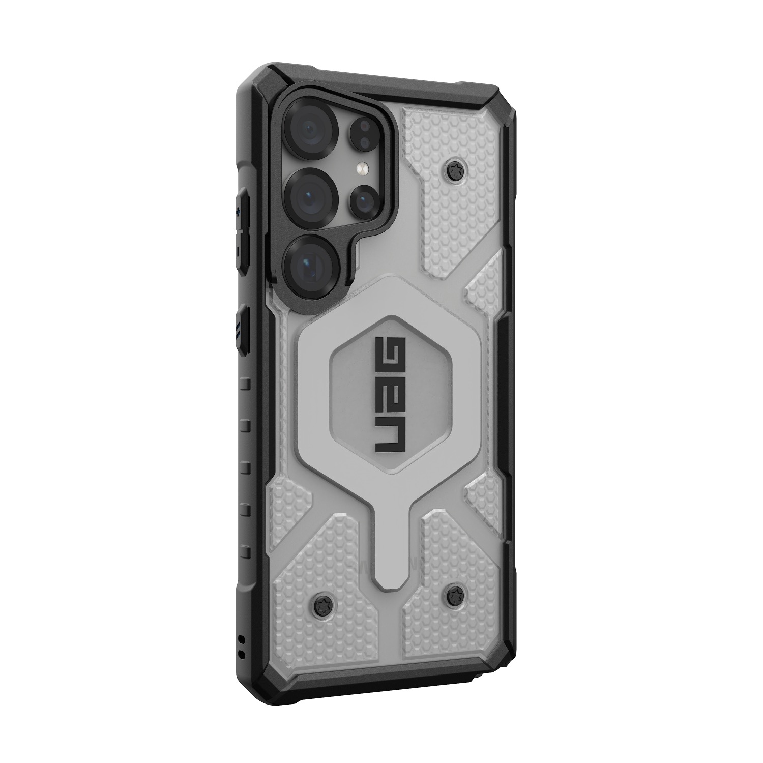 UAG Pathfinder Clear Magsafe Case - Samsung Galaxy S25 Ultra - Silver - Image 95