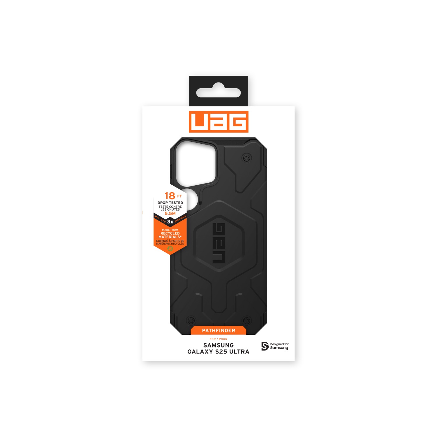 UAG Pathfinder Case - Samsung Galaxy S25 Ultra - Black - Image 54